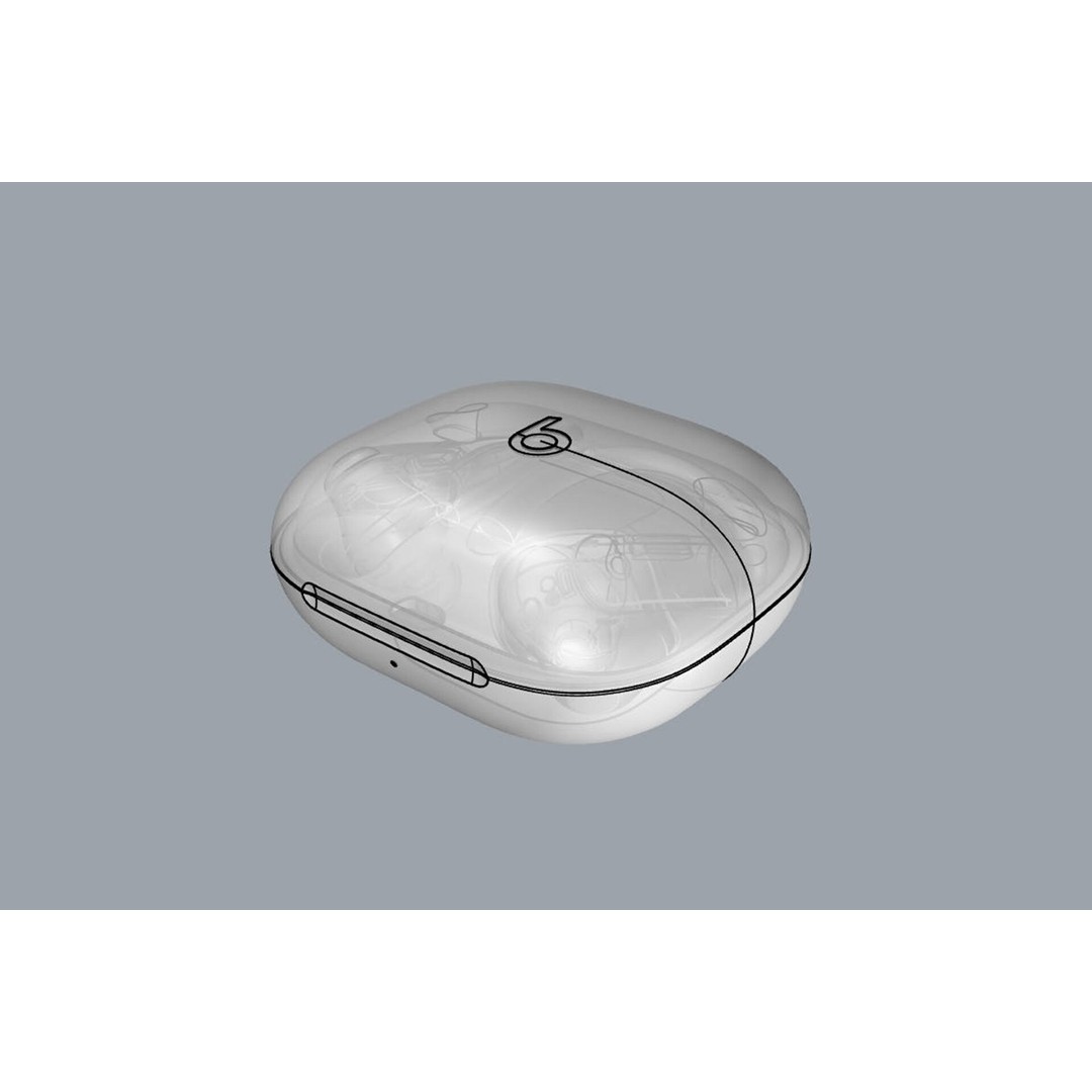 Beats Powerbeats Pro 2 3D Model – PBR Audio Asset, FBX, OBJ - View 34