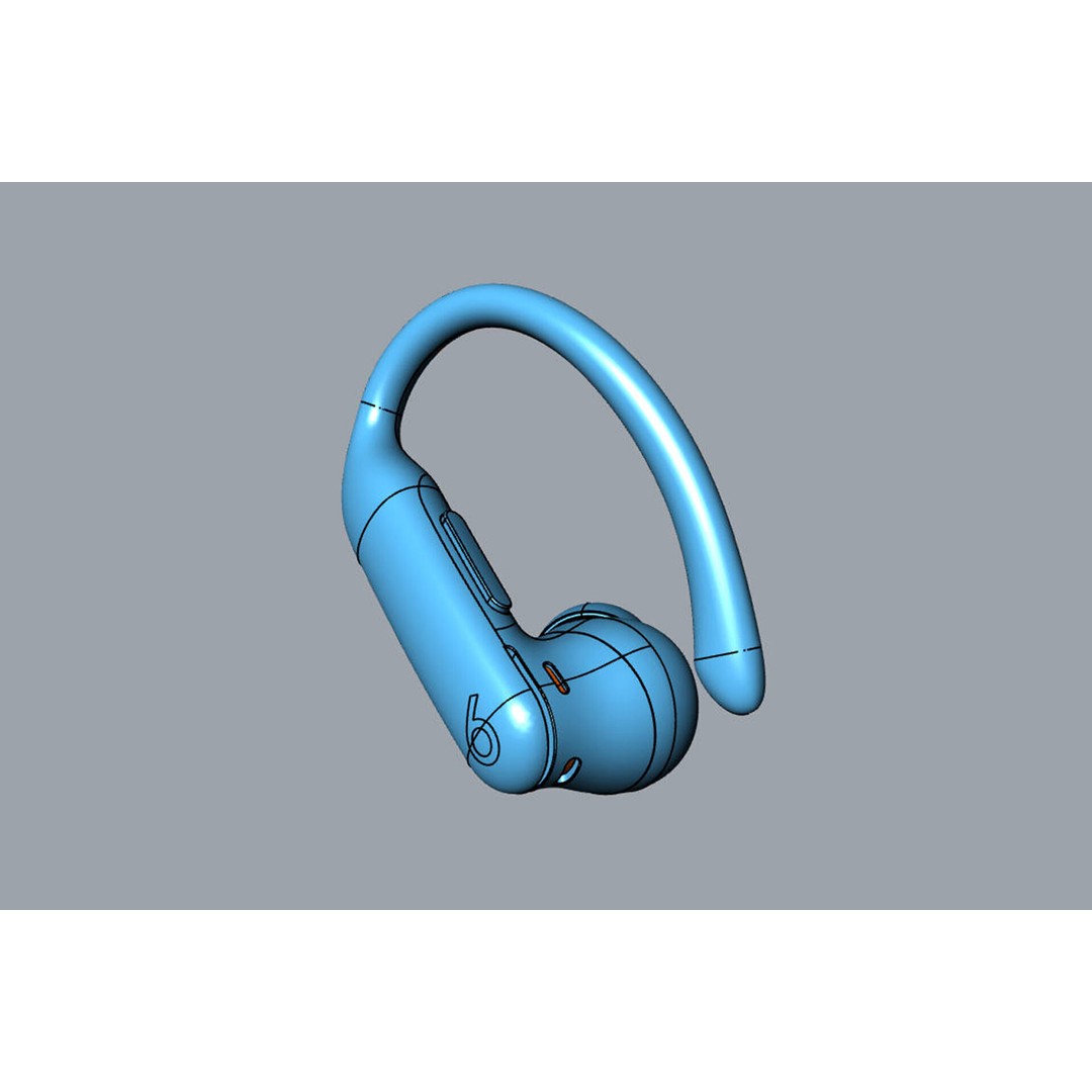 Beats Powerbeats Pro 2 3D Model – PBR Audio Asset, FBX, OBJ - View 38