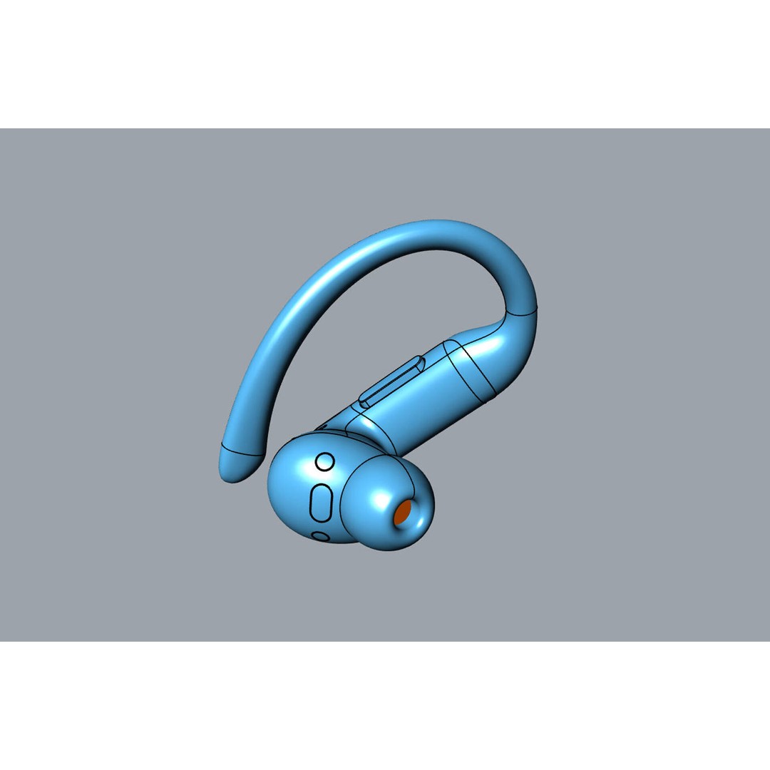 Beats Powerbeats Pro 2 3D Model – PBR Audio Asset, FBX, OBJ - View 39