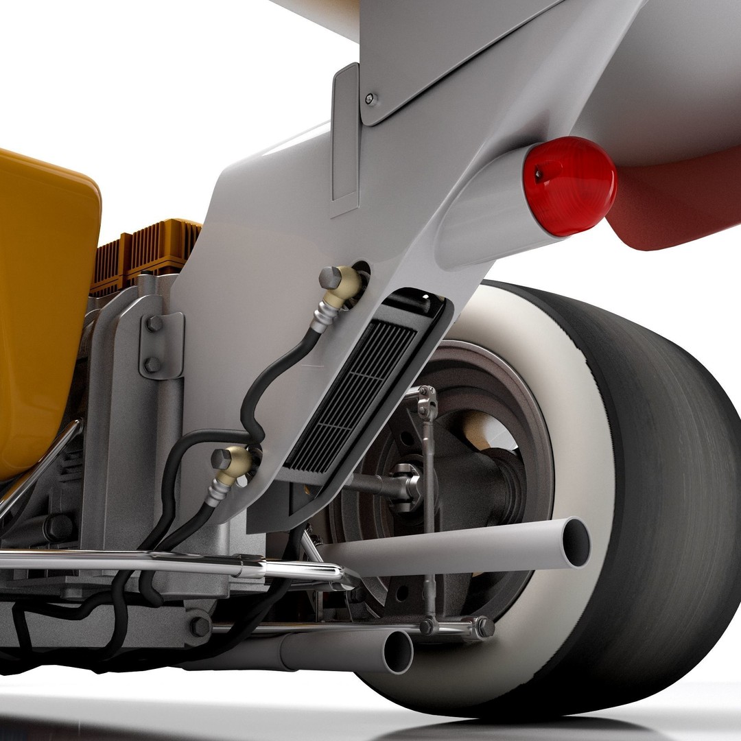 Ferrari F1 312T 1975 3D Model – High Poly Racing Car, FBX, Blender - View 21