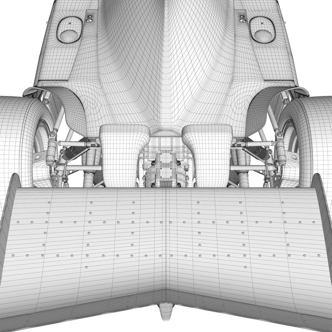 Ferrari F1 312T 1975 3D Model – High Poly Racing Car, FBX, Blender - View 42