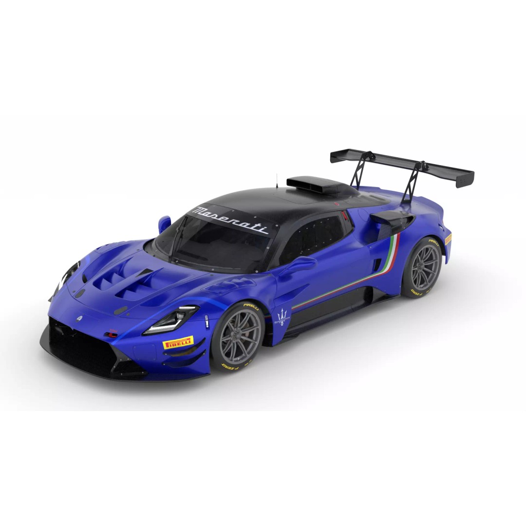 Maserati MC20 GT2 3D Model – High Poly Racing Car Asset, FBX, PBR - View 2