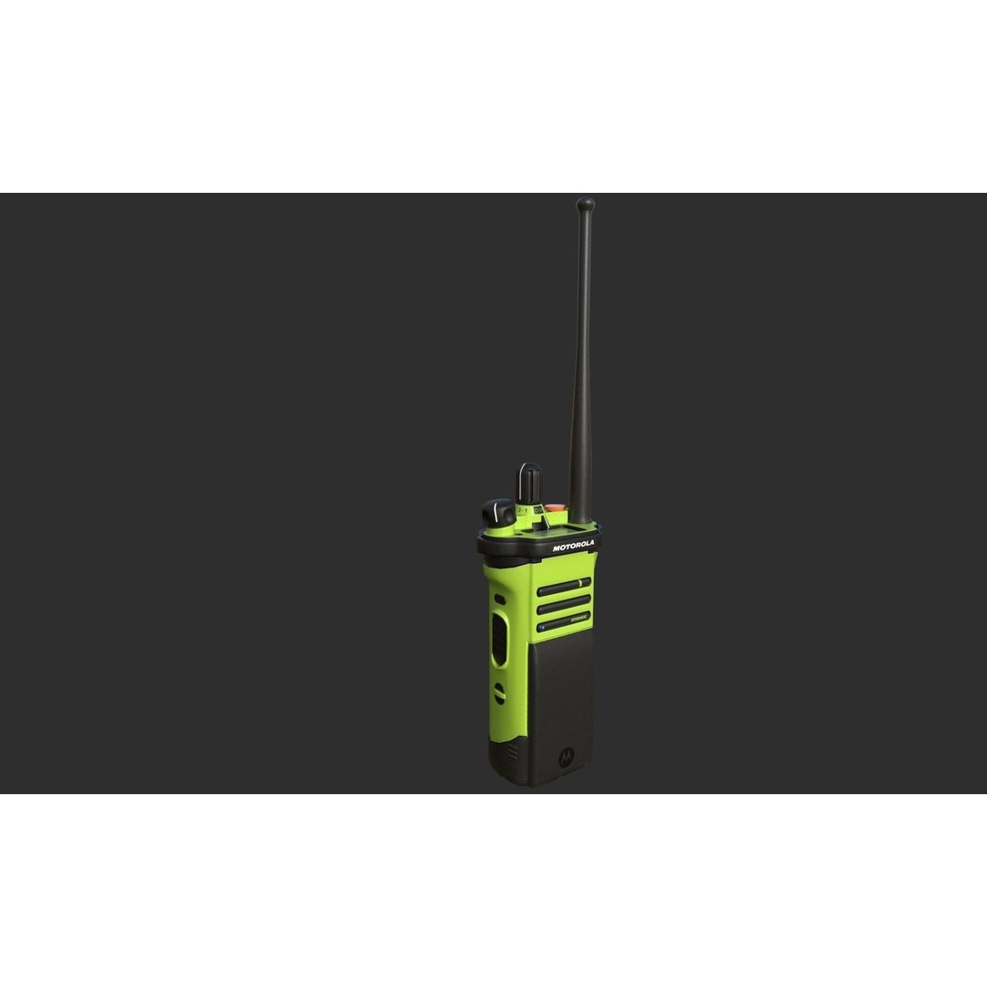 Motorola APX8000XE Radio 3D Model – Low Poly PBR Game Asset, FBX - View 16