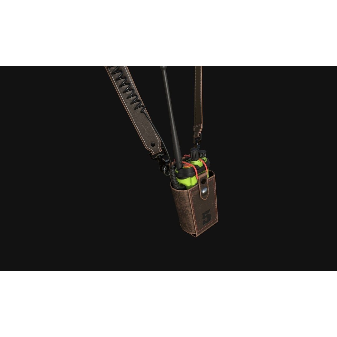 Motorola APX8000XE Radio 3D Model – Low Poly PBR Game Asset, FBX - View 18
