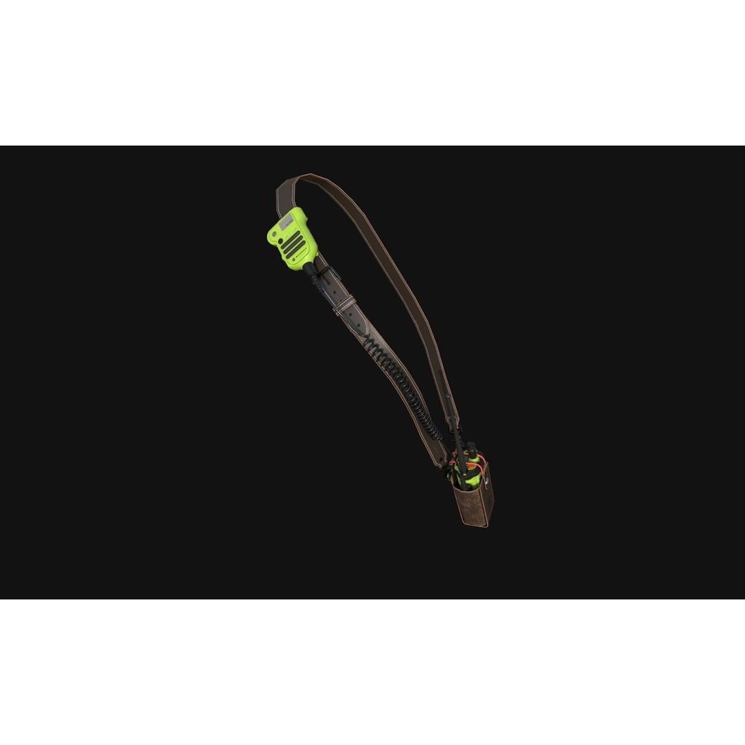 Motorola APX8000XE Radio 3D Model – Low Poly PBR Game Asset, FBX - View 23