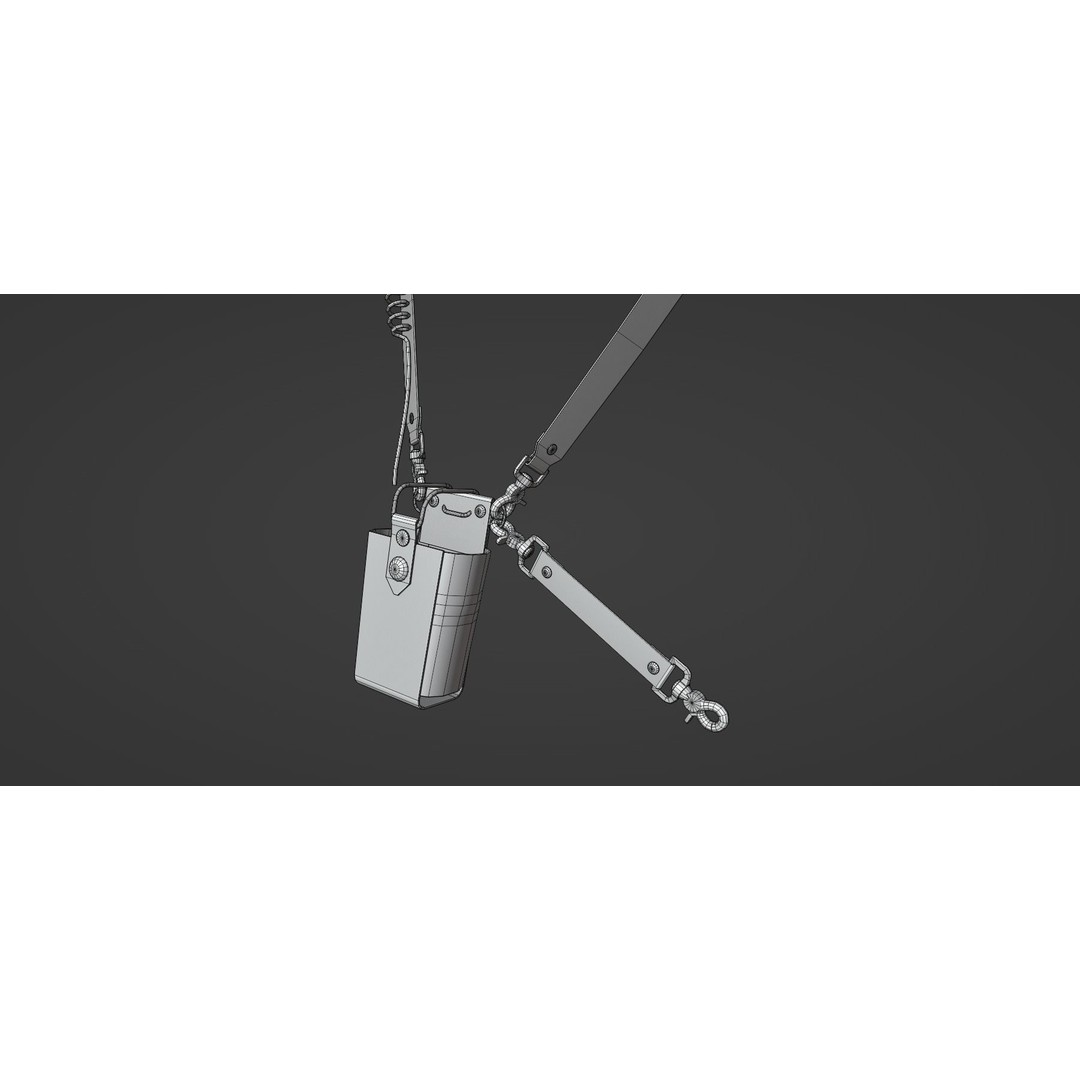 Motorola APX8000XE Radio 3D Model – Low Poly PBR Game Asset, FBX - View 29