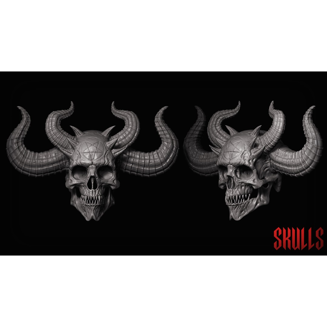 Unholy Brushes 3D Model – High Quality VDM & IMM Pack for Zbrush & Blender - View 6