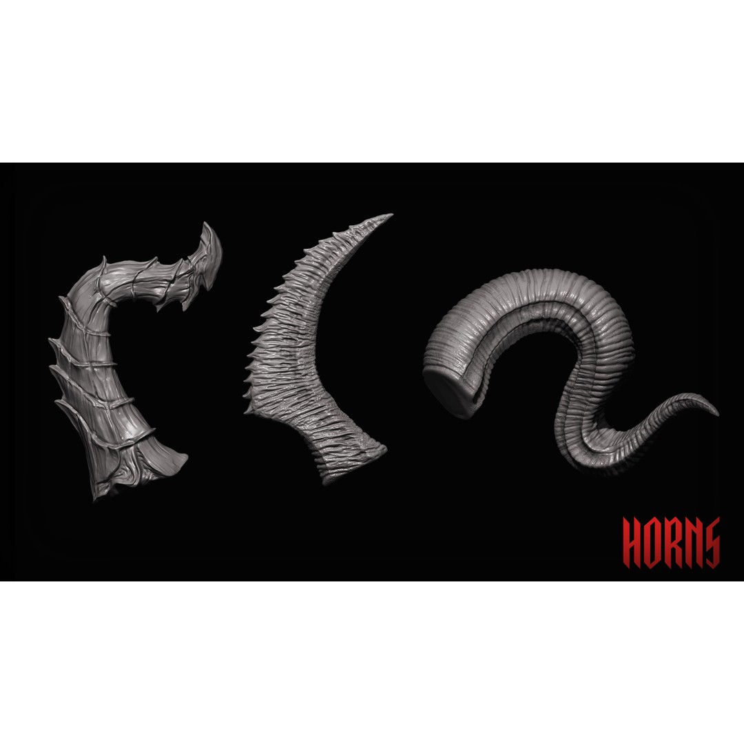 Unholy Brushes 3D Model – High Quality VDM & IMM Pack for Zbrush & Blender - View 8