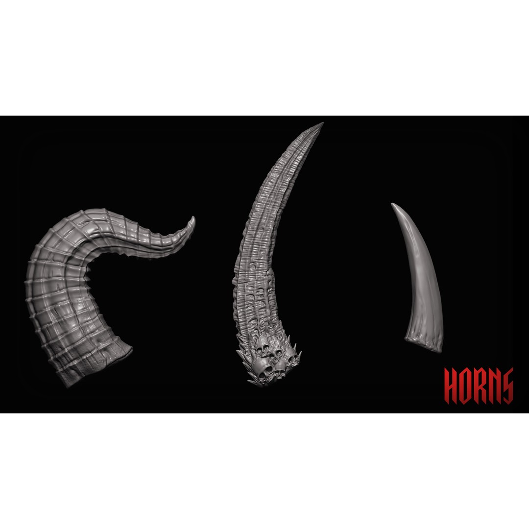Unholy Brushes 3D Model – High Quality VDM & IMM Pack for Zbrush & Blender - View 9