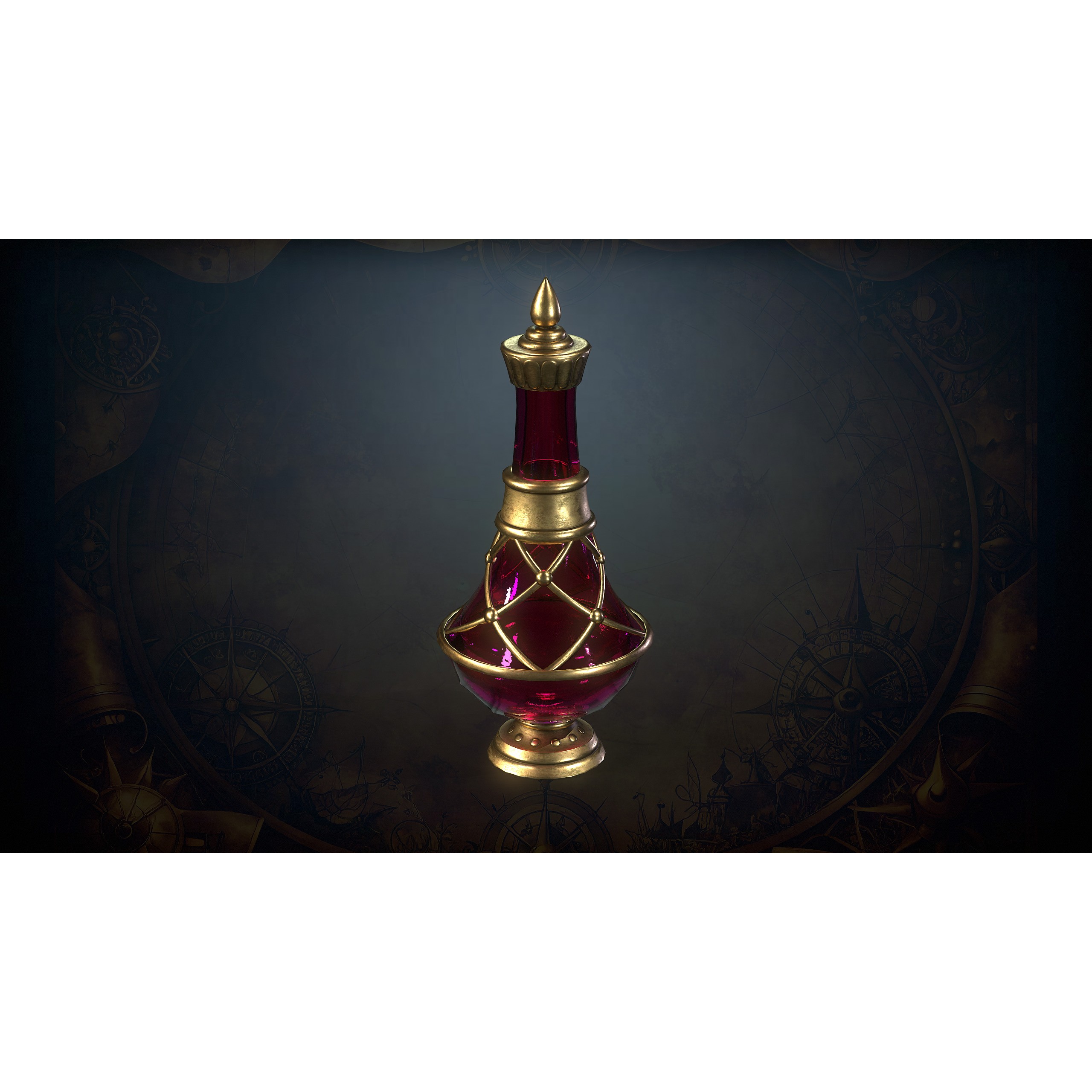 Alchemy Magic Lab - Low-Poly Game-Ready 3D Model - View 29