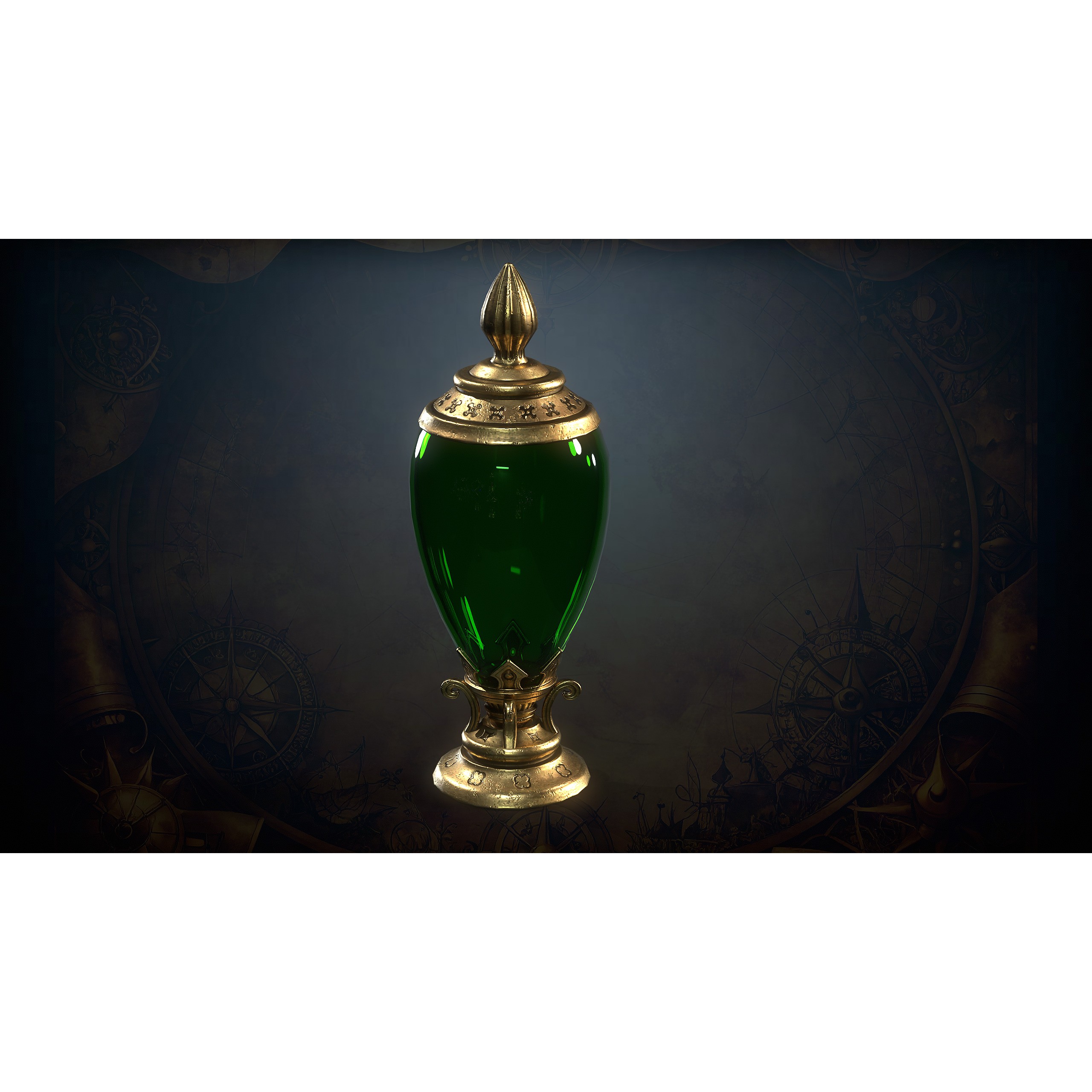 Alchemy Magic Lab - Low-Poly Game-Ready 3D Model - View 31