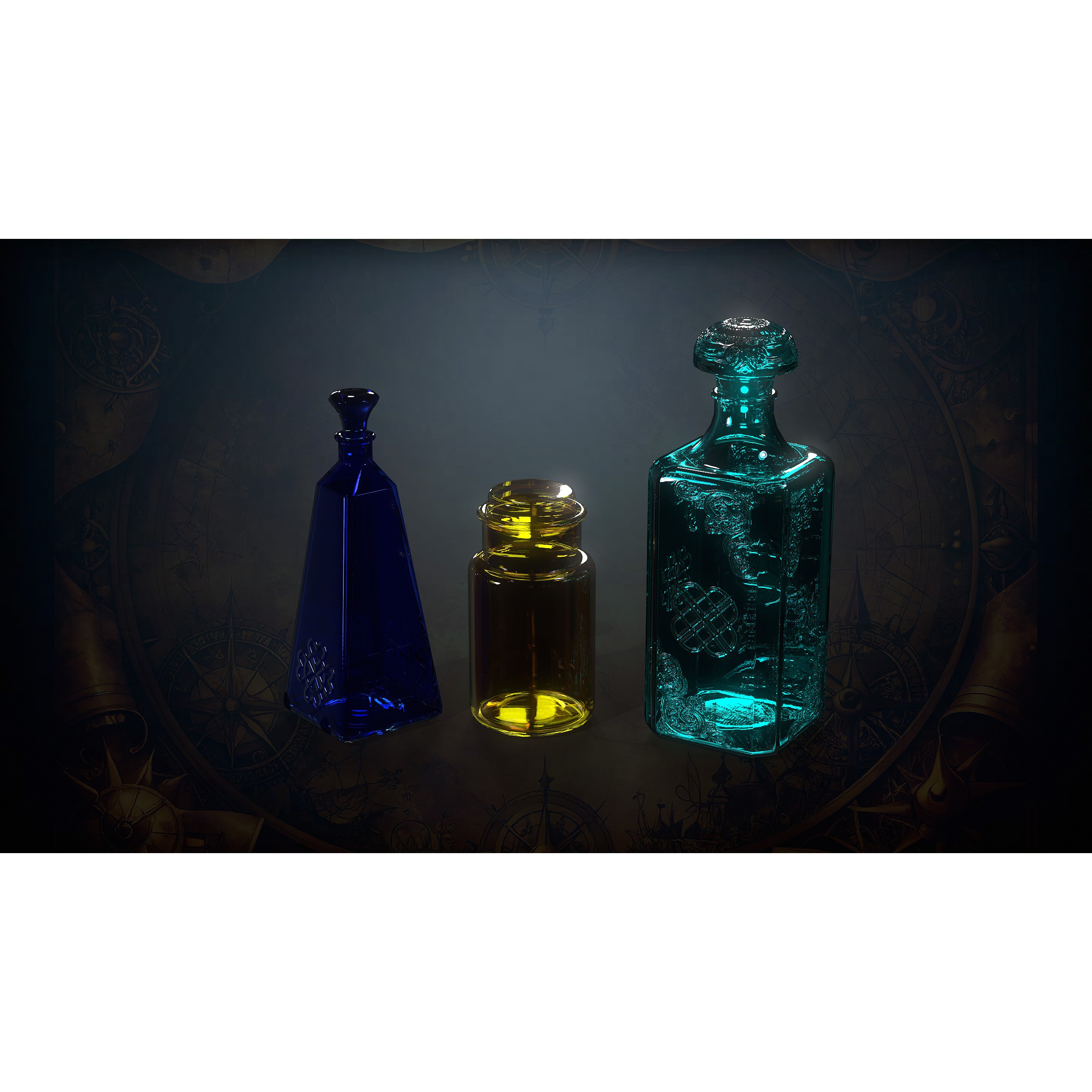 Alchemy Magic Lab - Low-Poly Game-Ready 3D Model - View 33