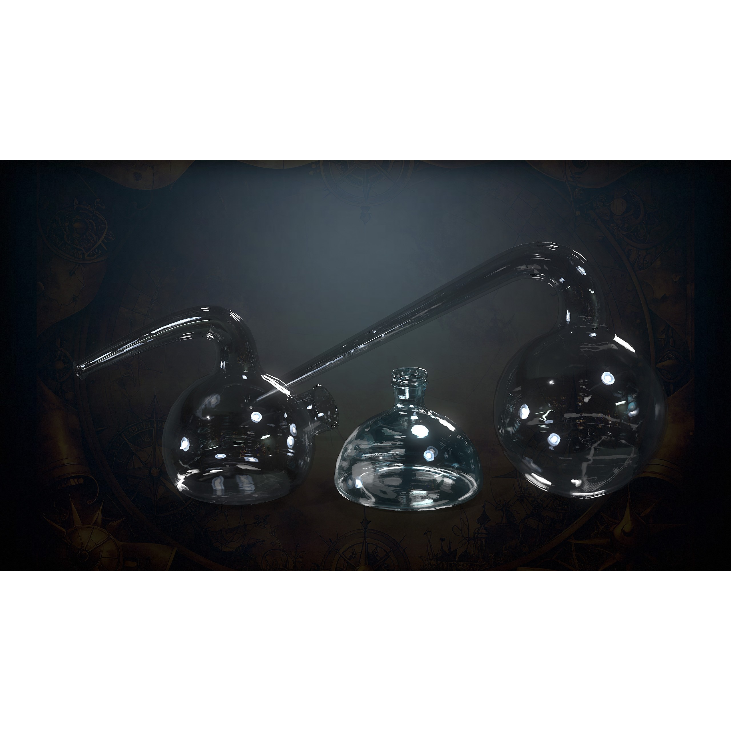 Alchemy Magic Lab - Low-Poly Game-Ready 3D Model - View 34