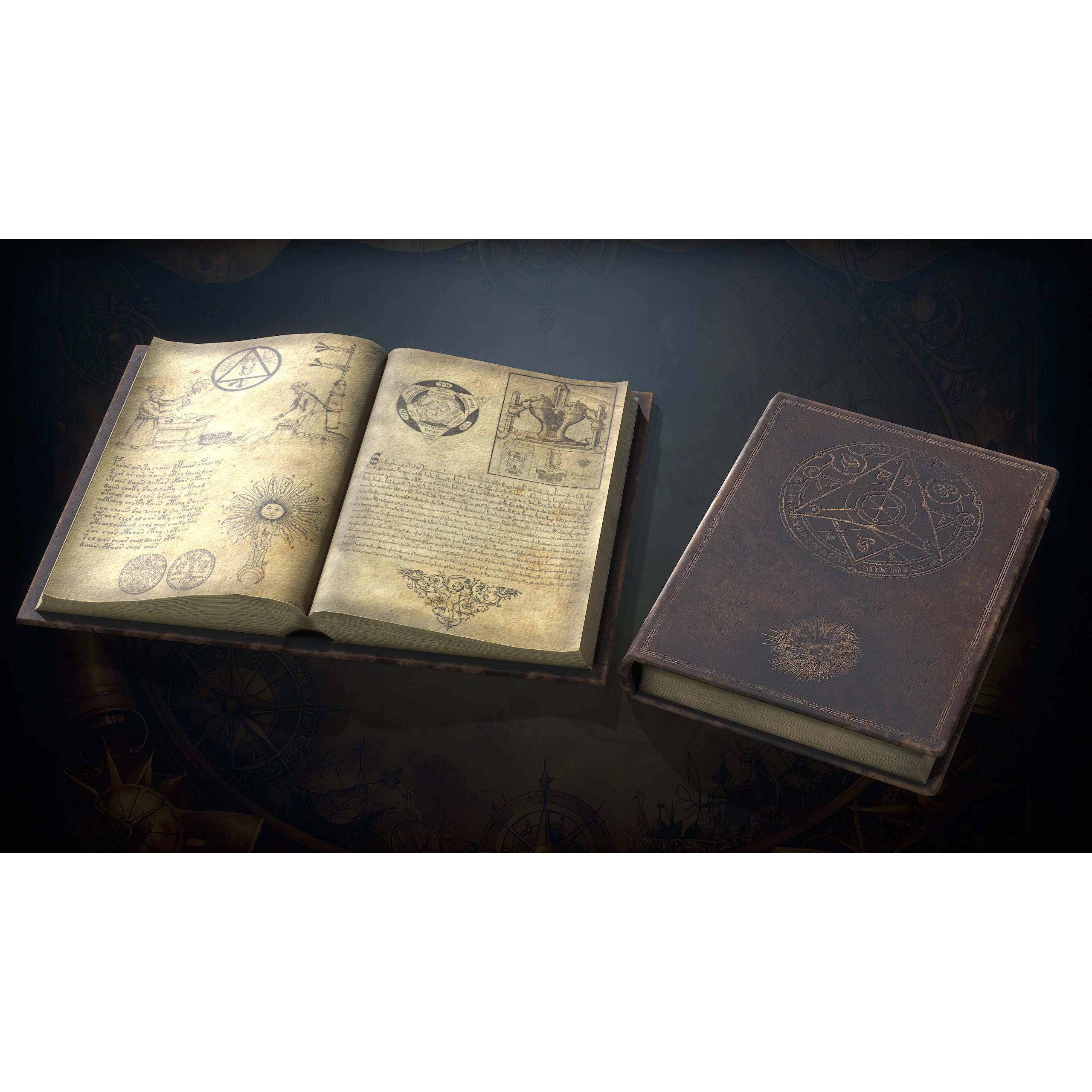 Alchemy Magic Lab - Low-Poly Game-Ready 3D Model - View 4