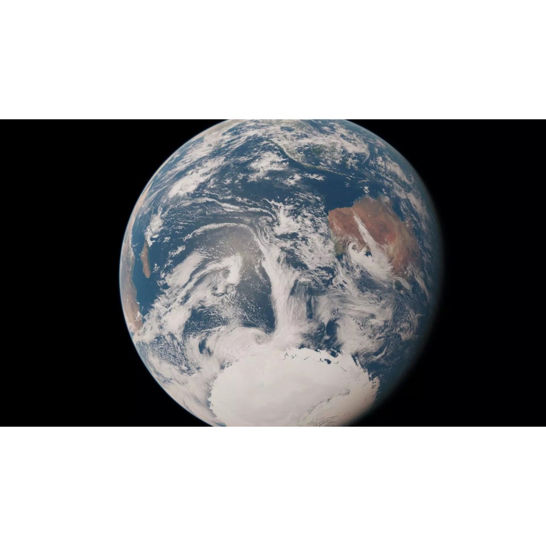 Solar System 3D Model – Photorealistic Low-Poly Game Asset, Blender, FBX - View 5