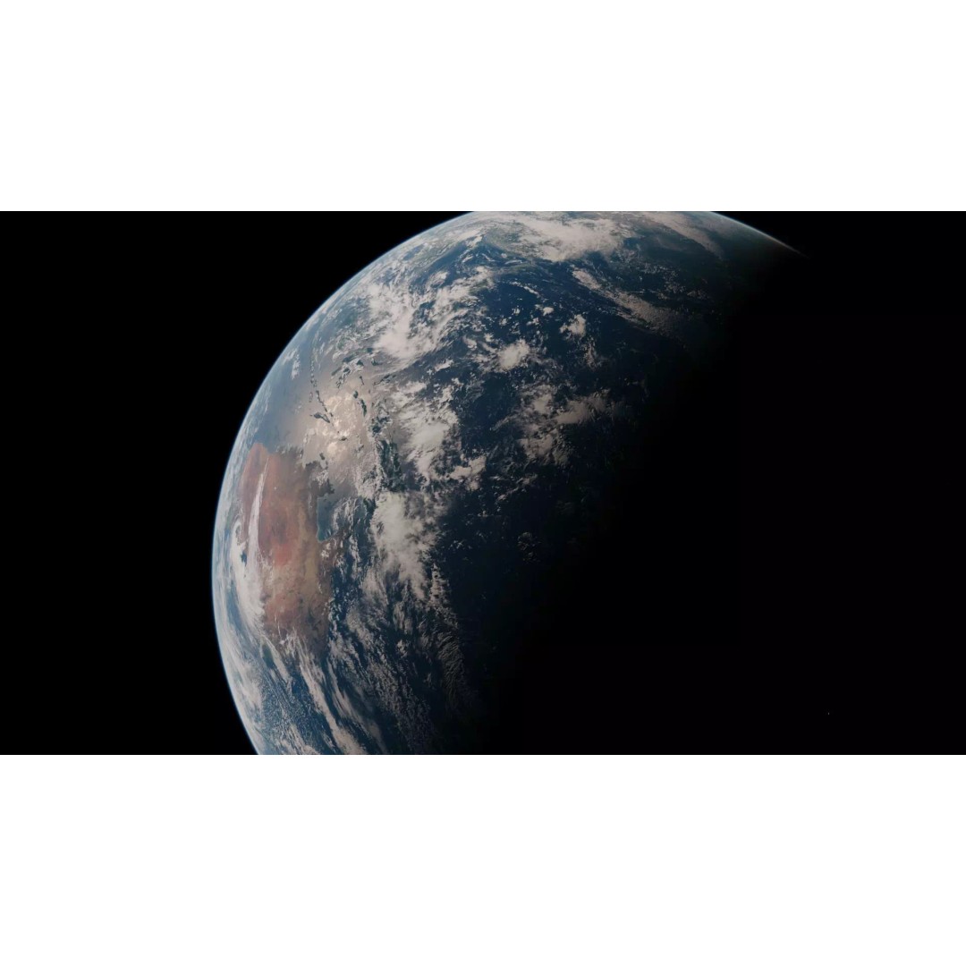Solar System 3D Model – Photorealistic Low-Poly Game Asset, Blender, FBX - View 6