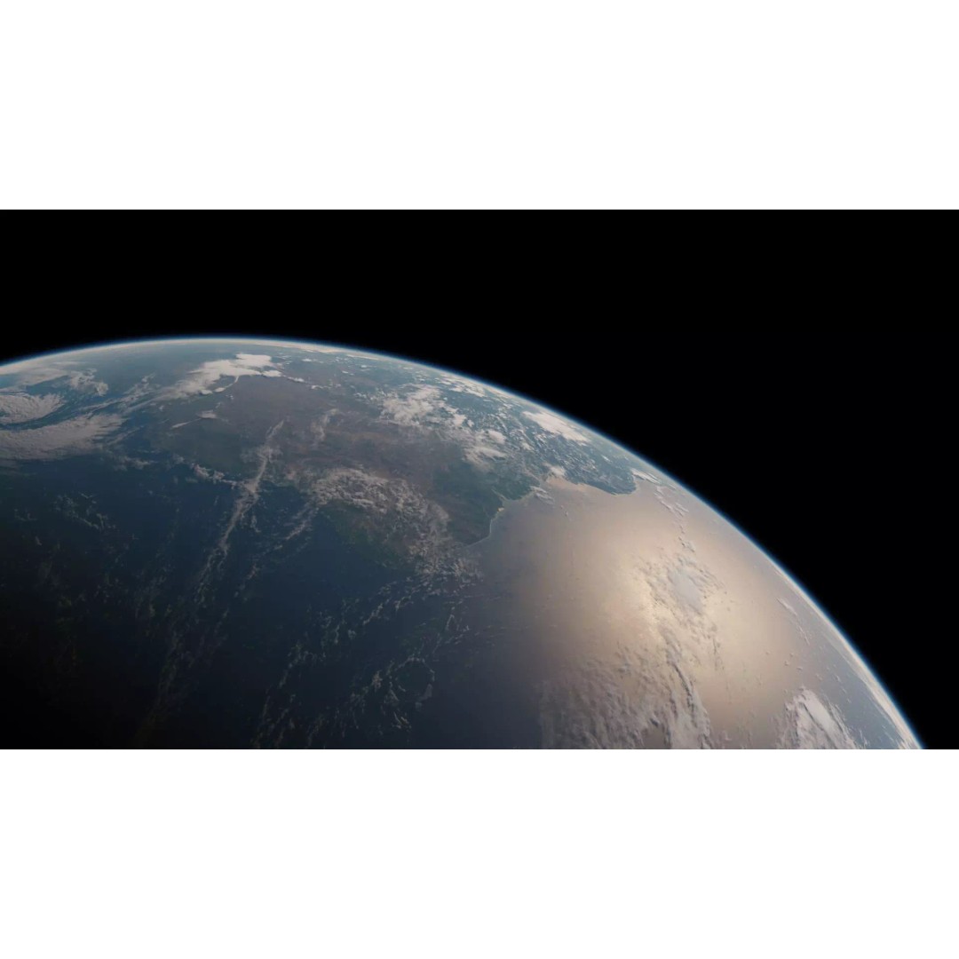 Solar System 3D Model – Photorealistic Low-Poly Game Asset, Blender, FBX - View 8