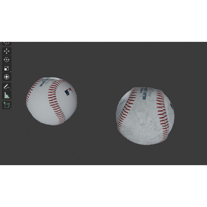 Baseball Gear 3D Model – Low Poly Game Asset Pack, FBX, Blender - View 21