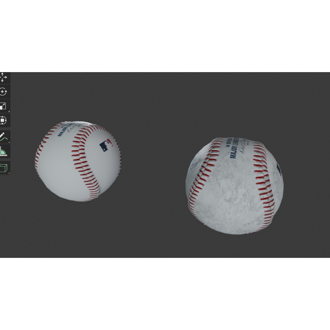 Baseball Gear 3D Model – Low Poly Game Asset Pack, FBX, Blender - View 23