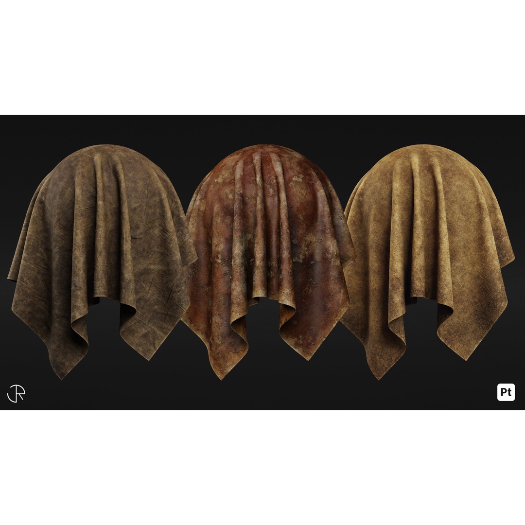 Fabric 3D Model – Customizable Smart Materials Pack, PBR Textures - View 15