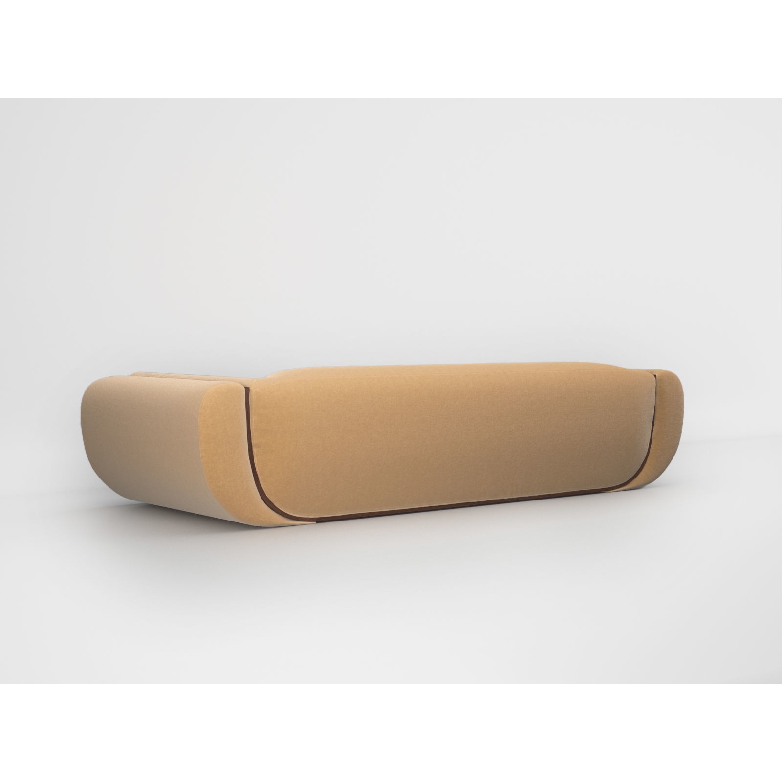 Linea Sofa by Estudio Persona - Game-Ready 3D Model - View 11