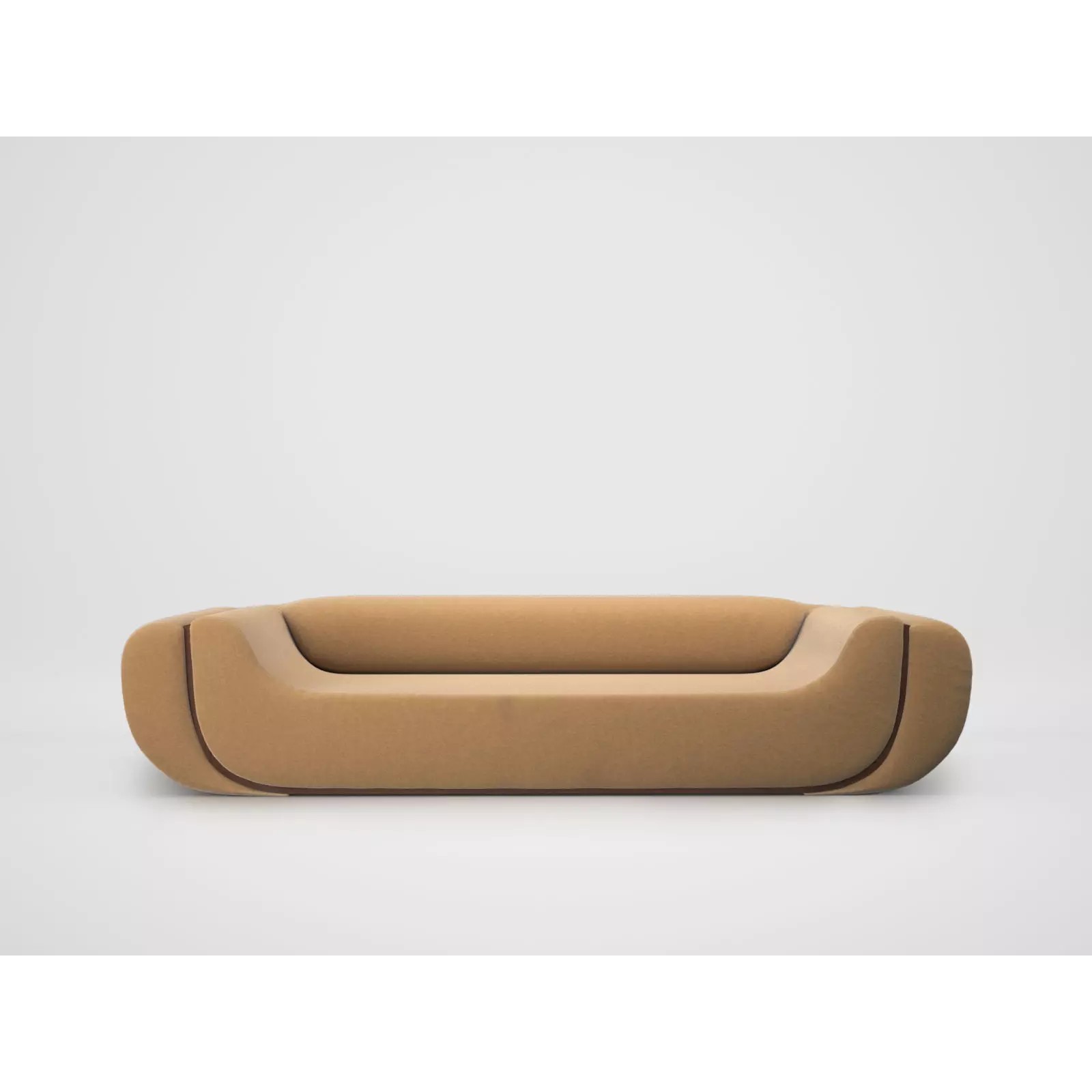 Linea Sofa by Estudio Persona - Game-Ready 3D Model - View 2