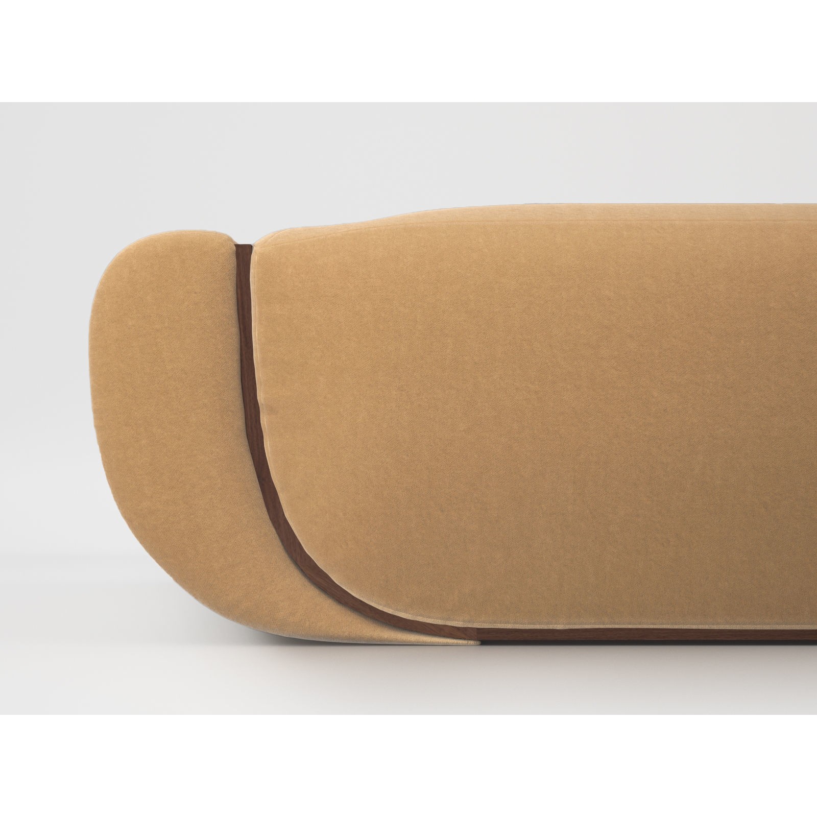 Linea Sofa by Estudio Persona - Game-Ready 3D Model - View 9