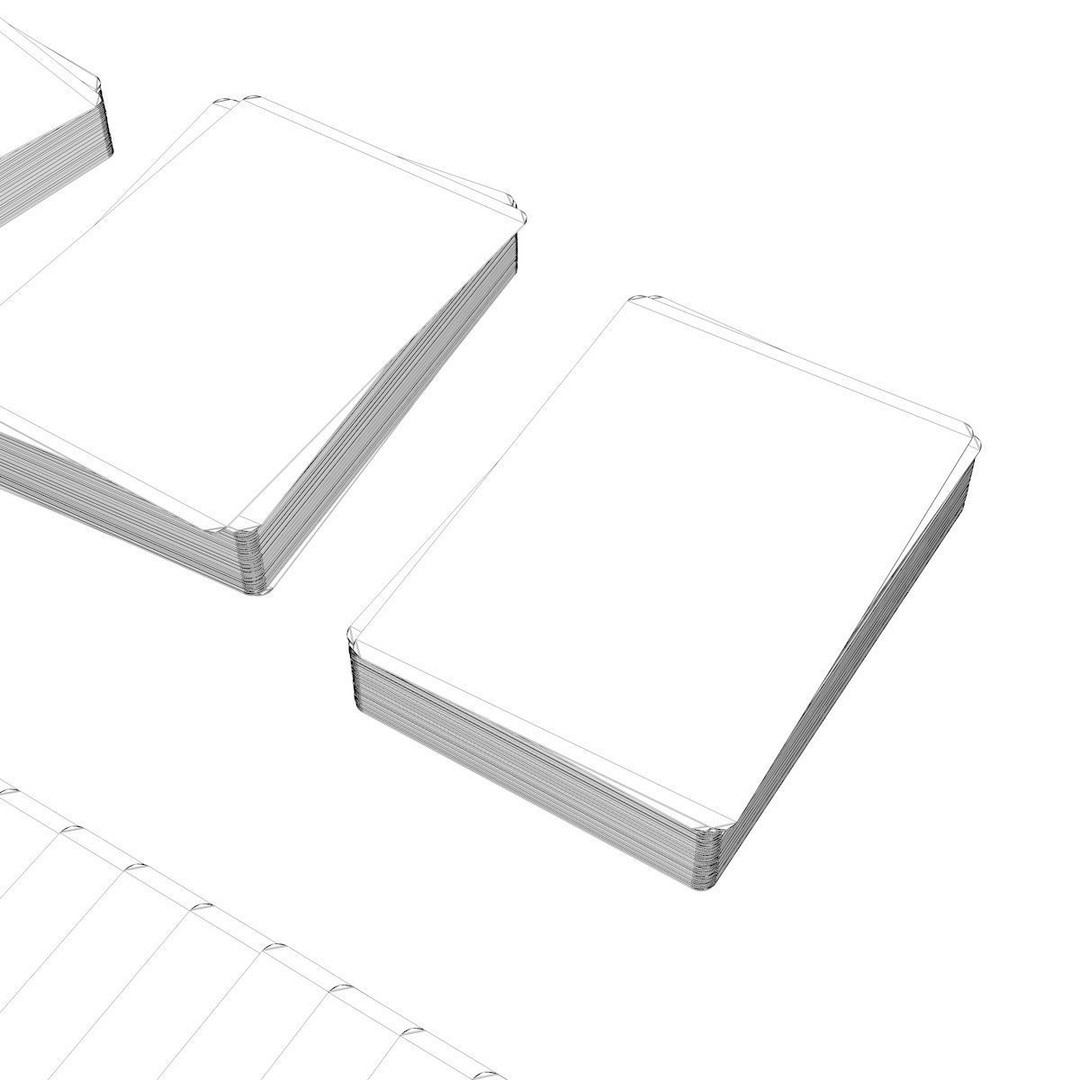 Bicycle Playing Cards 3D Model – Low Poly Poker Deck with Textures - View 10