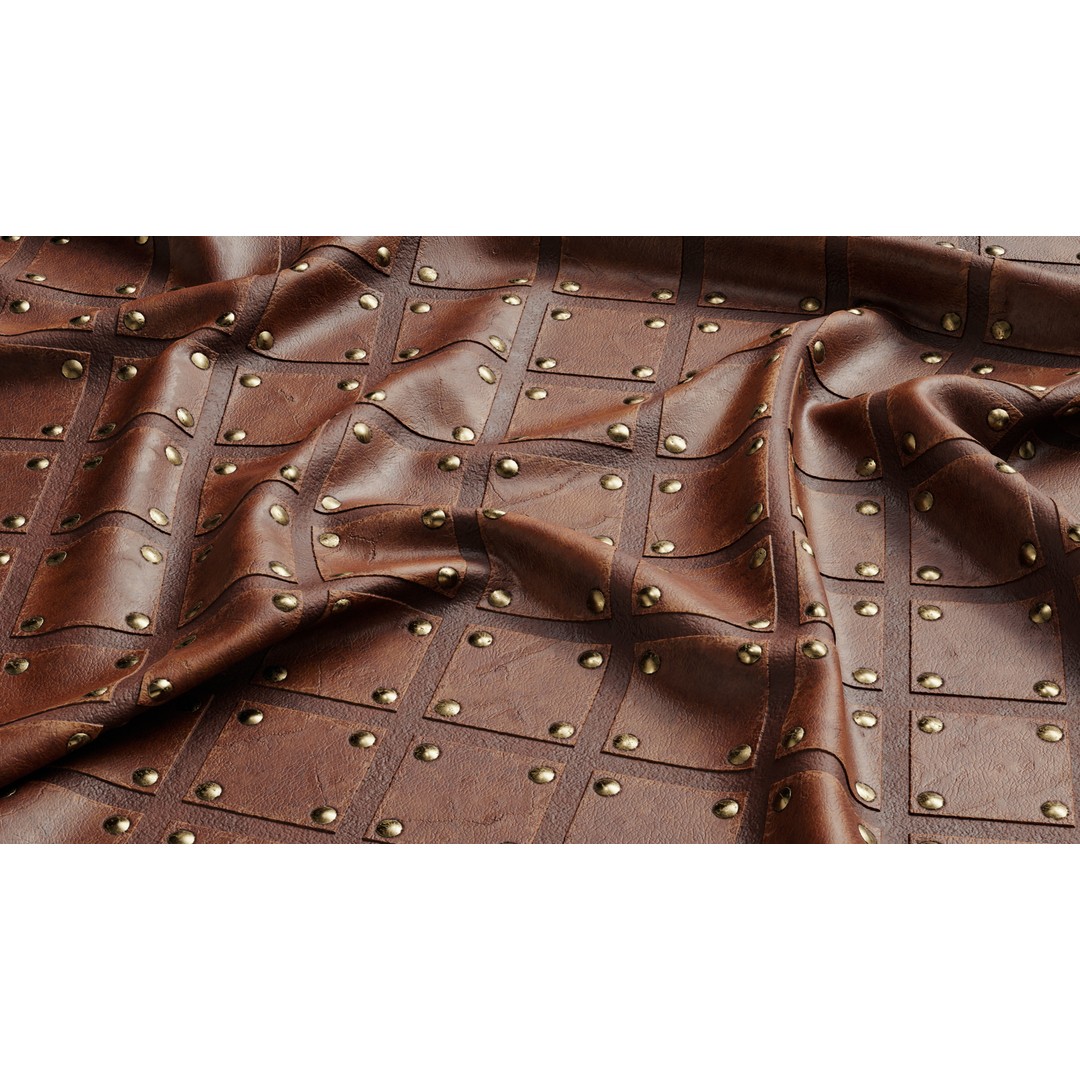 Medieval Fabric and Leather 3D Model – Smart Materials for Substance Painter