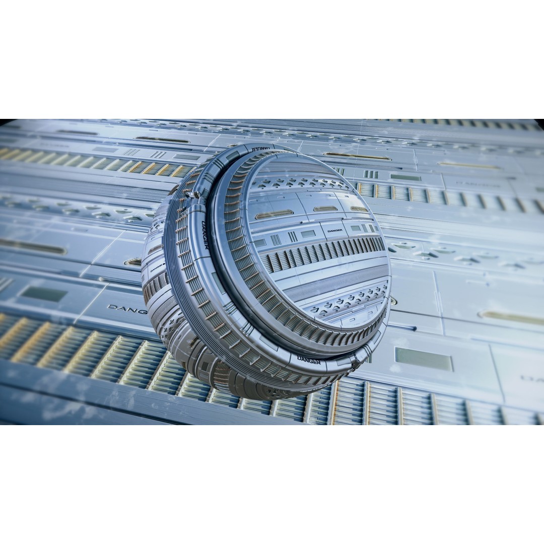 13 Sci-Fi PBR Materials 3D Model – High Quality Textures for Substance - View 9