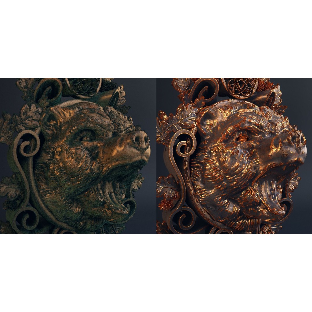 100 C4D Redshift Advanced Materials 3D Model – High-Quality Textures, .lib4d - View 5
