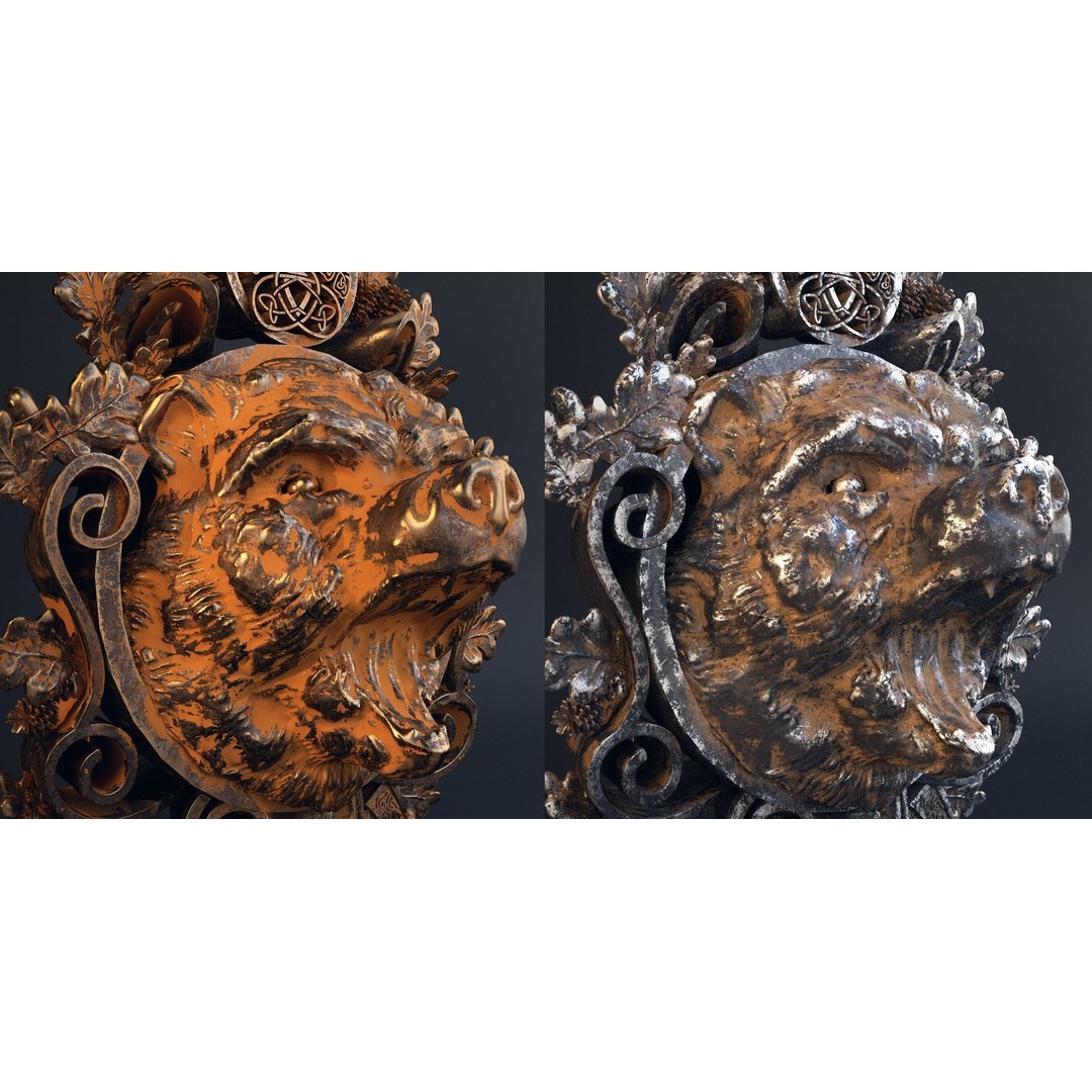 100 C4D Redshift Advanced Materials 3D Model – High-Quality Textures, .lib4d - View 6