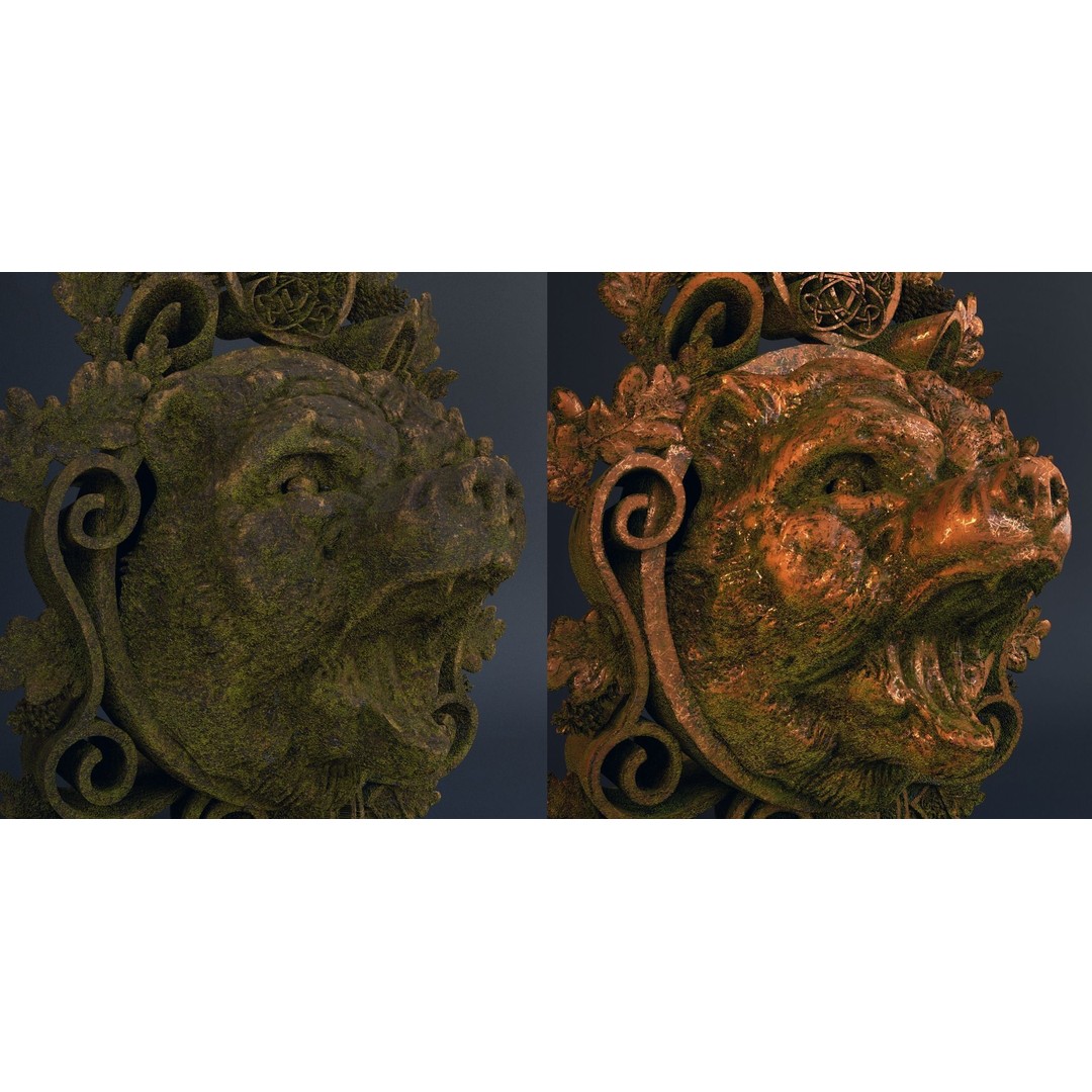 100 C4D Redshift Advanced Materials 3D Model – High-Quality Textures, .lib4d - View 7