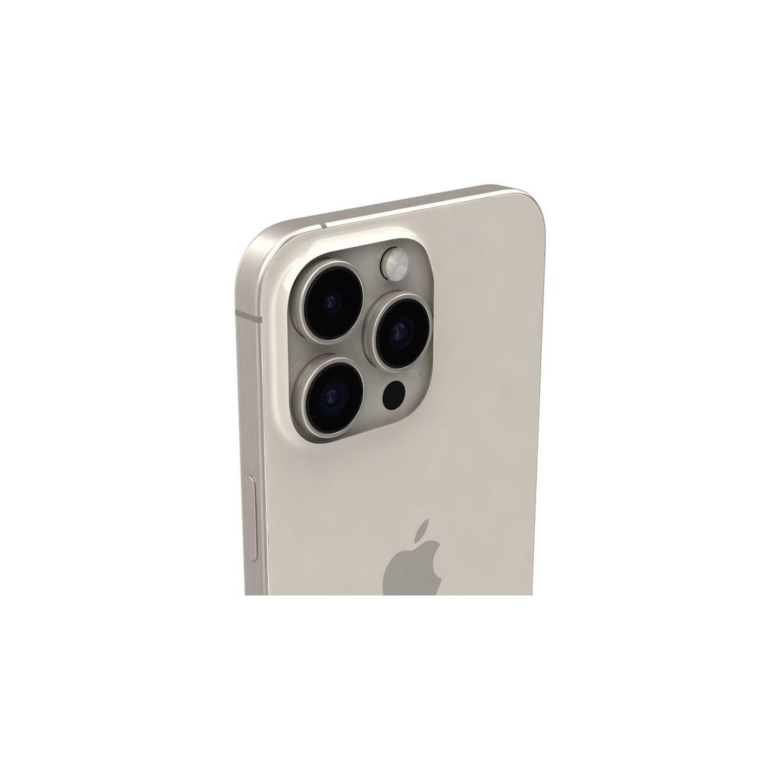 Apple iPhone 15 Pro Max 3D Model – High Poly PBR Asset, FBX, OBJ - View 5