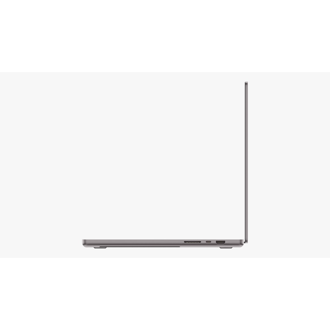 Apple MacBook Pro 16 Inch 3D Model – Space Gray Laptop with Magic Mouse - View 25