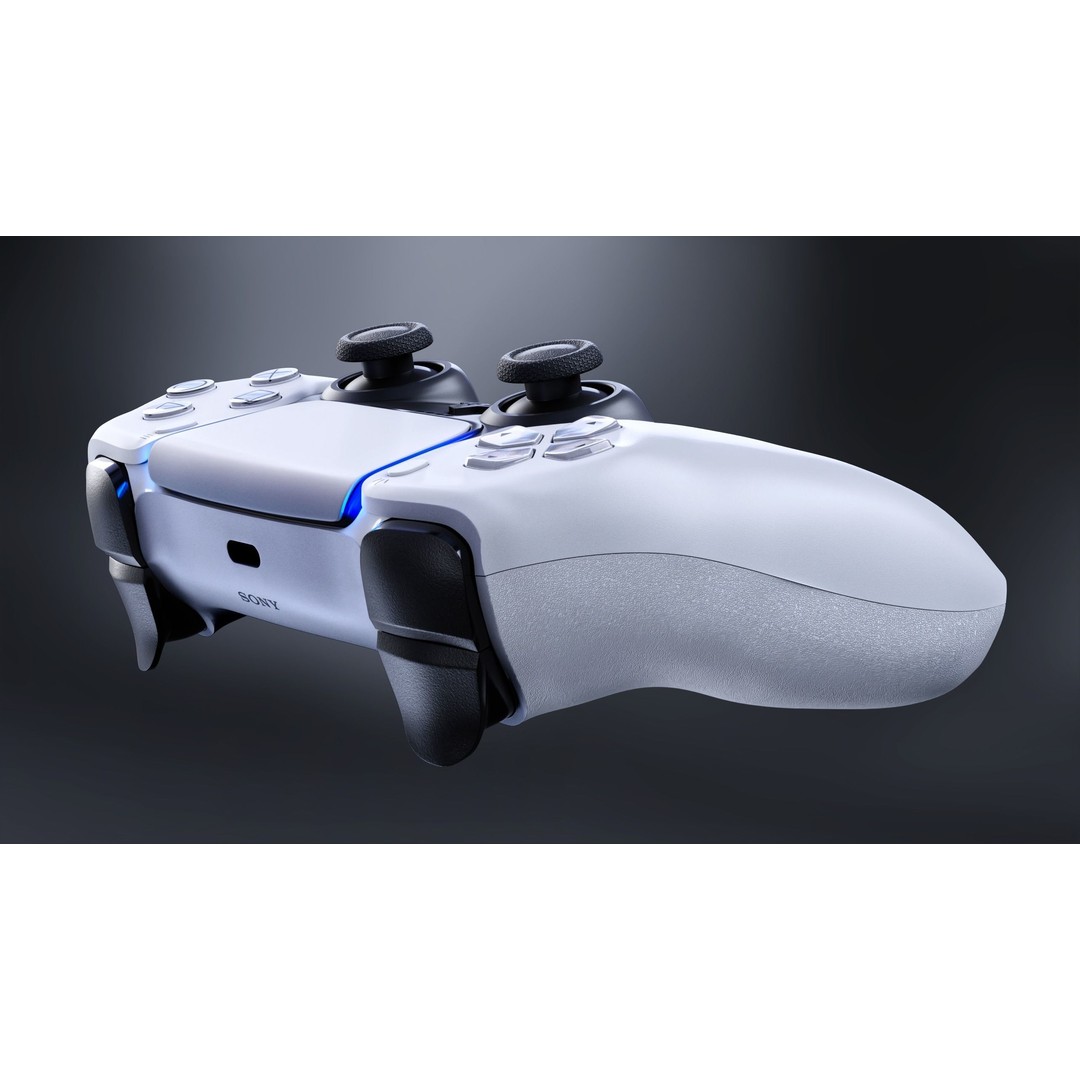 Sony DualSense Controller 3D Model – PBR Game Asset, FBX, OBJ - View 10