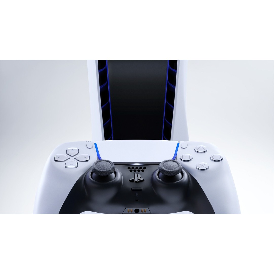 Sony DualSense Controller 3D Model – PBR Game Asset, FBX, OBJ - View 13