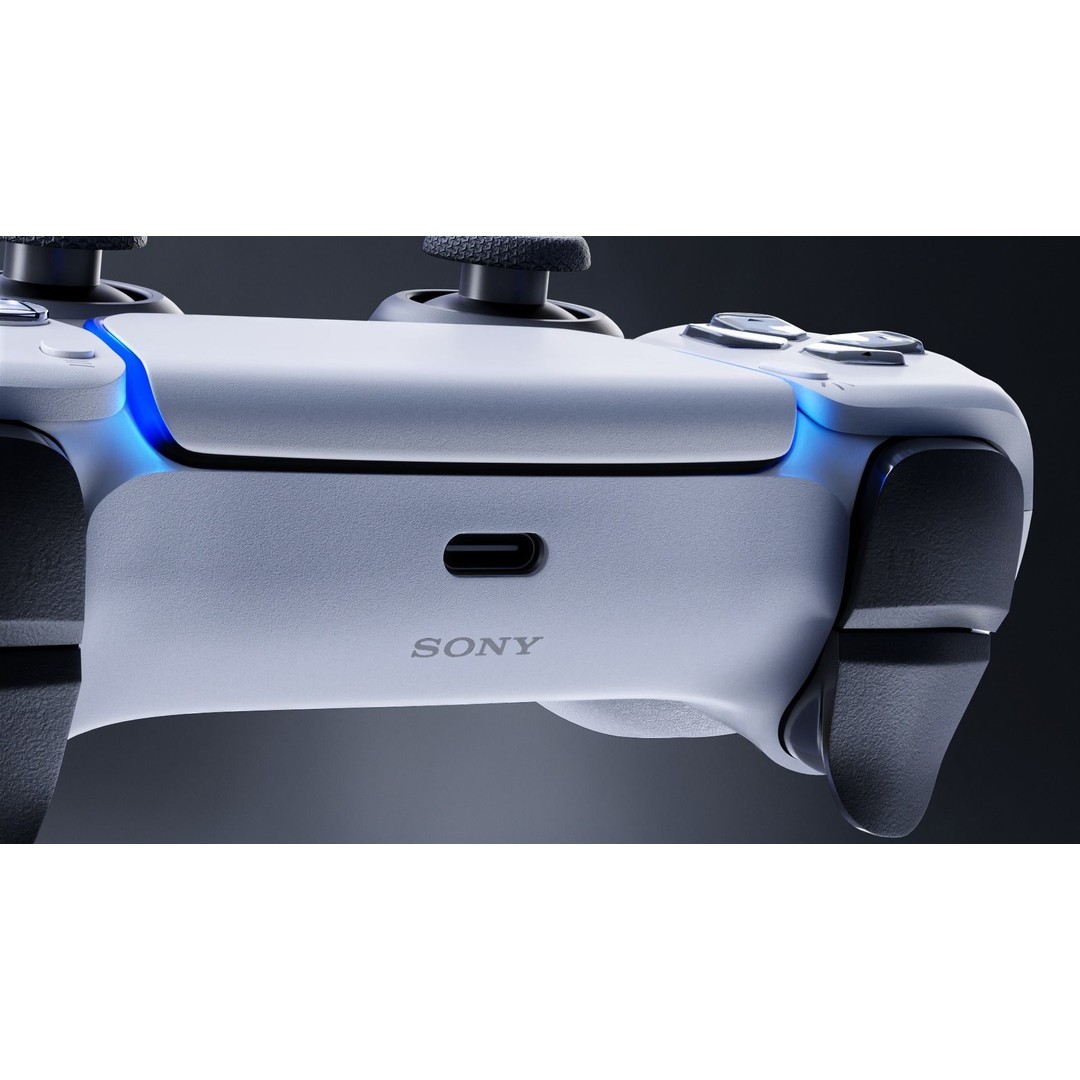 Sony DualSense Controller 3D Model – PBR Game Asset, FBX, OBJ - View 4