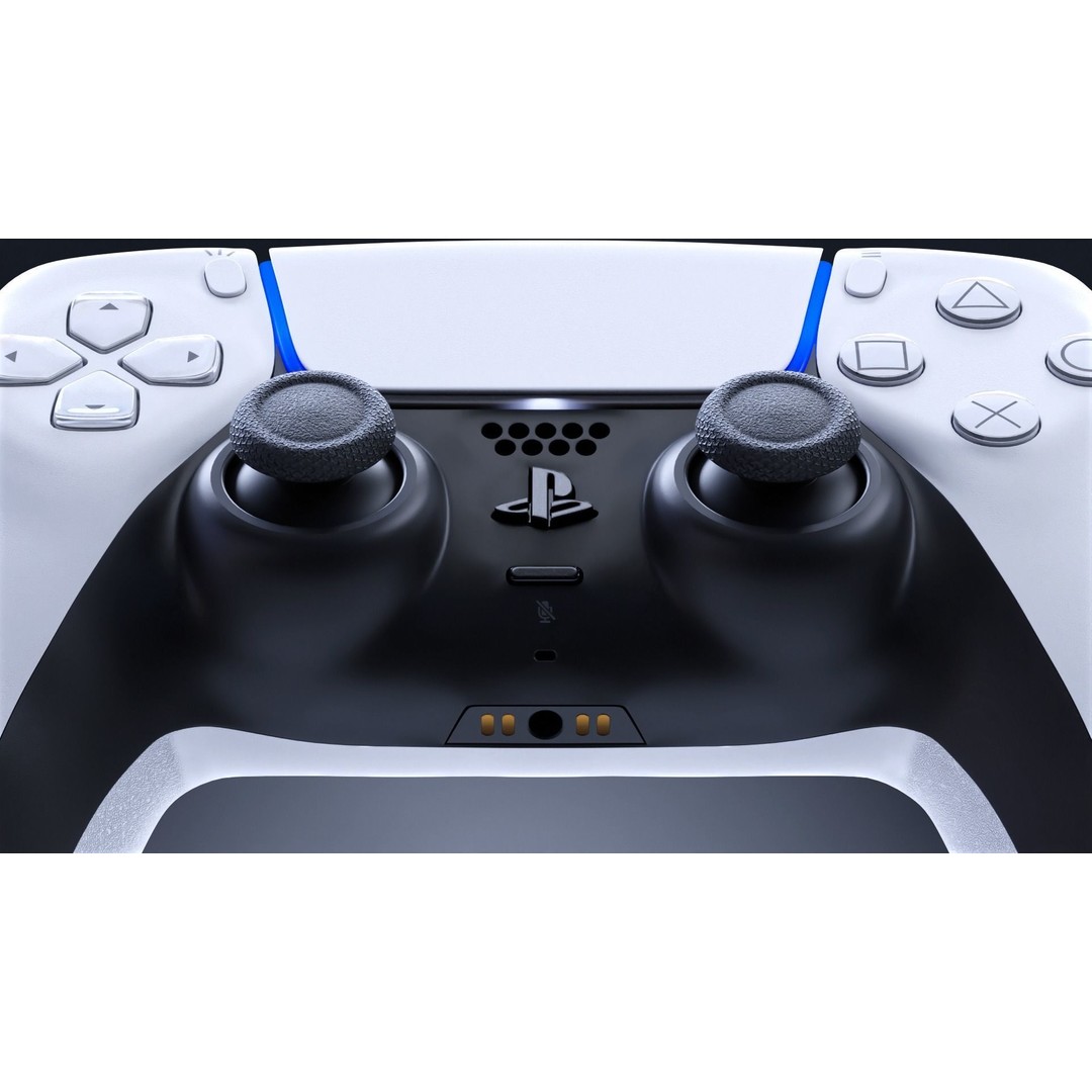 Sony DualSense Controller 3D Model – PBR Game Asset, FBX, OBJ - View 8