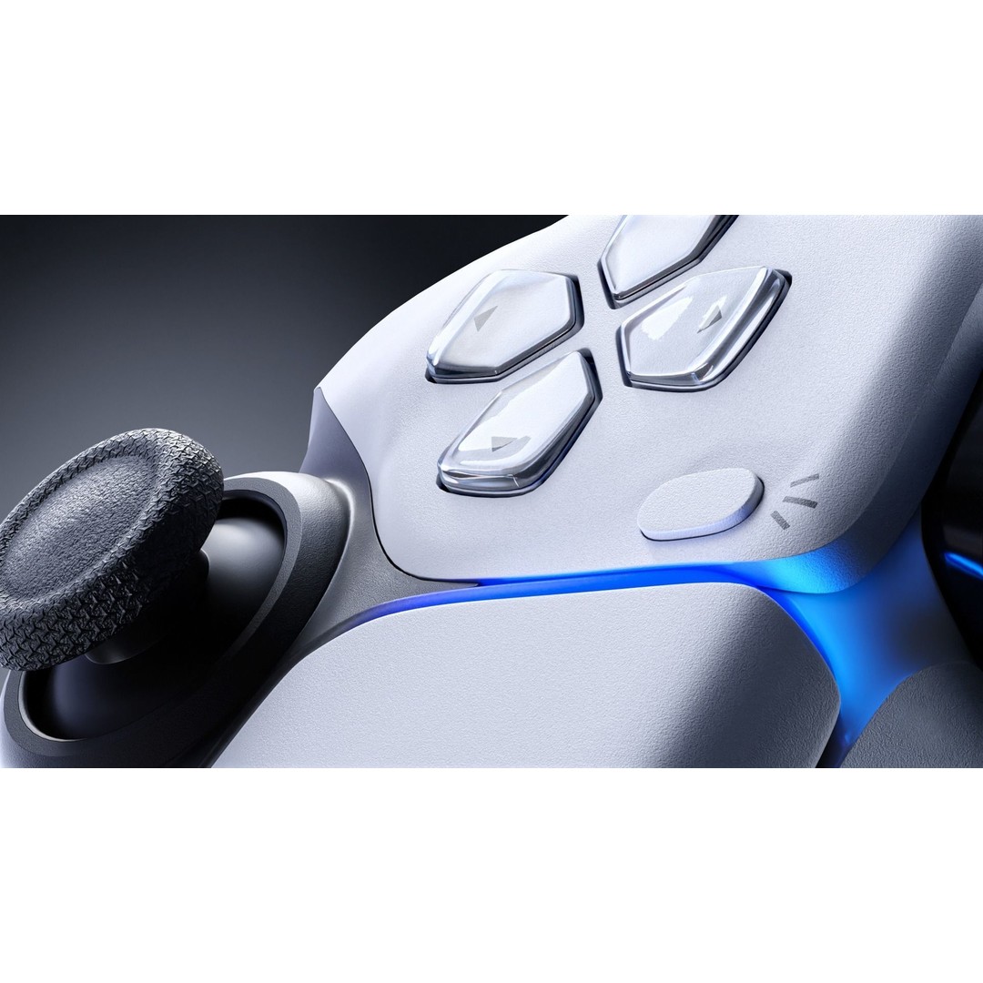 Sony DualSense Controller 3D Model – PBR Game Asset, FBX, OBJ - View 9