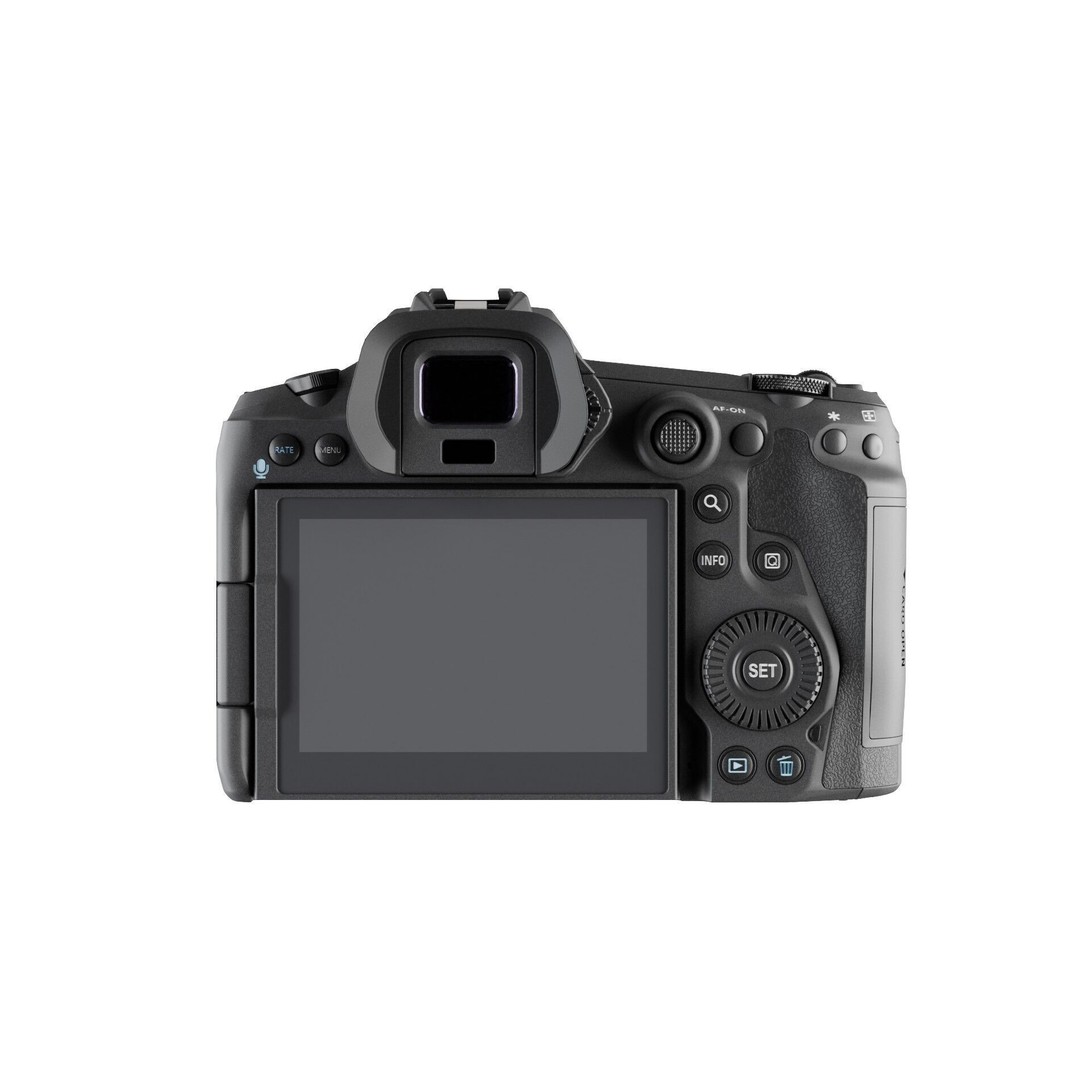 Canon EOS R5 3D Model – Low Poly Game-Ready Camera, FBX & OBJ - View 18
