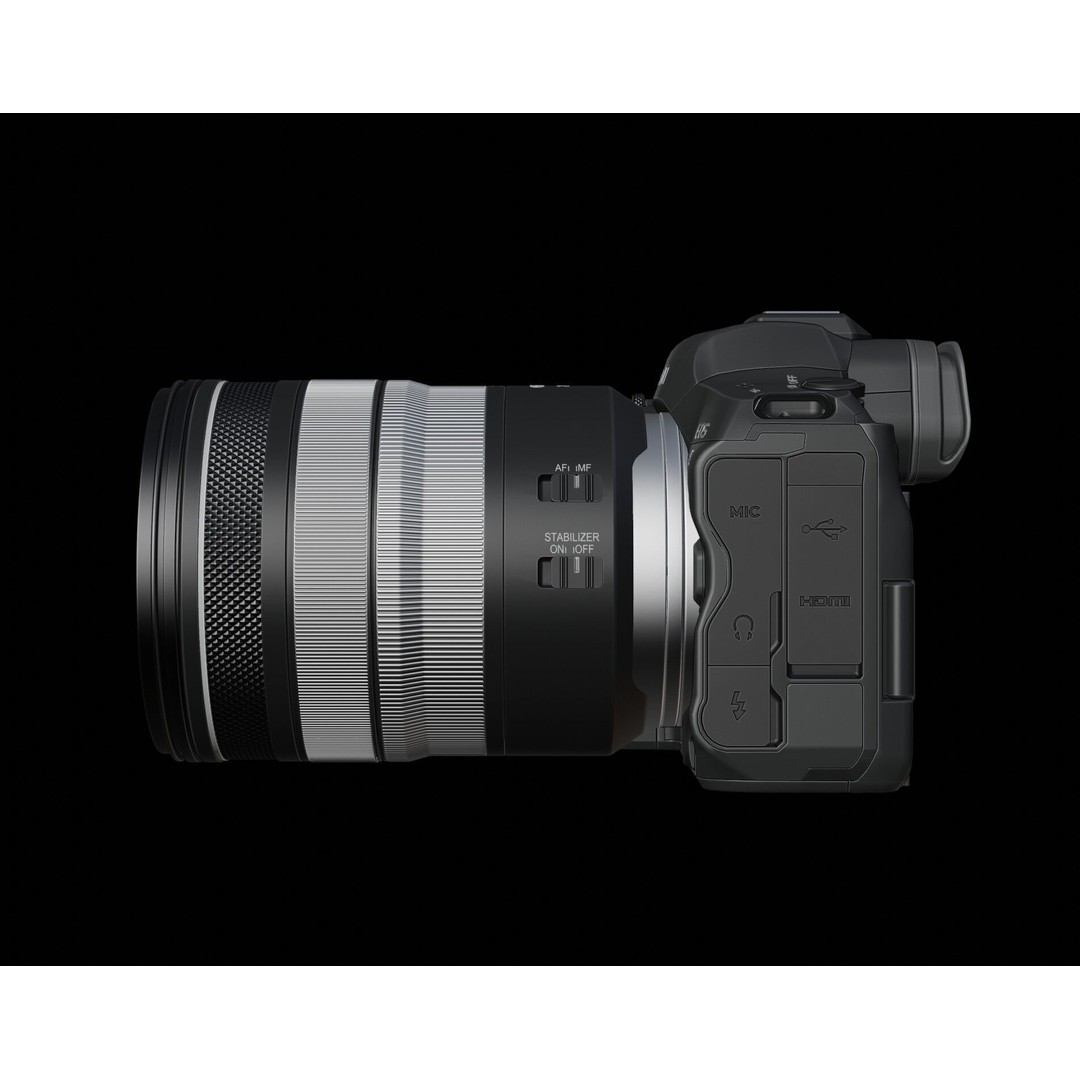 Canon EOS R5 3D Model – Low Poly Game-Ready Camera, FBX & OBJ - View 27