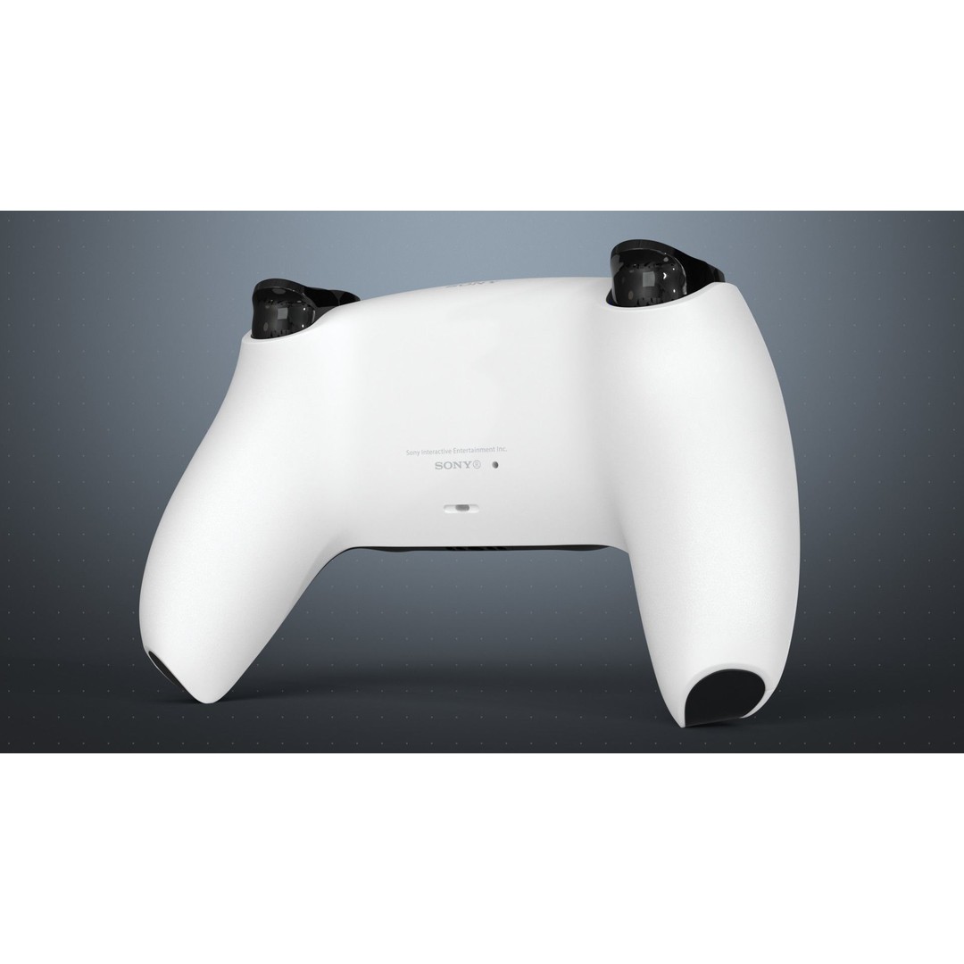 Dualsense Wireless Controller 3D Model – High Poly Game Asset, FBX, PBR - View 4