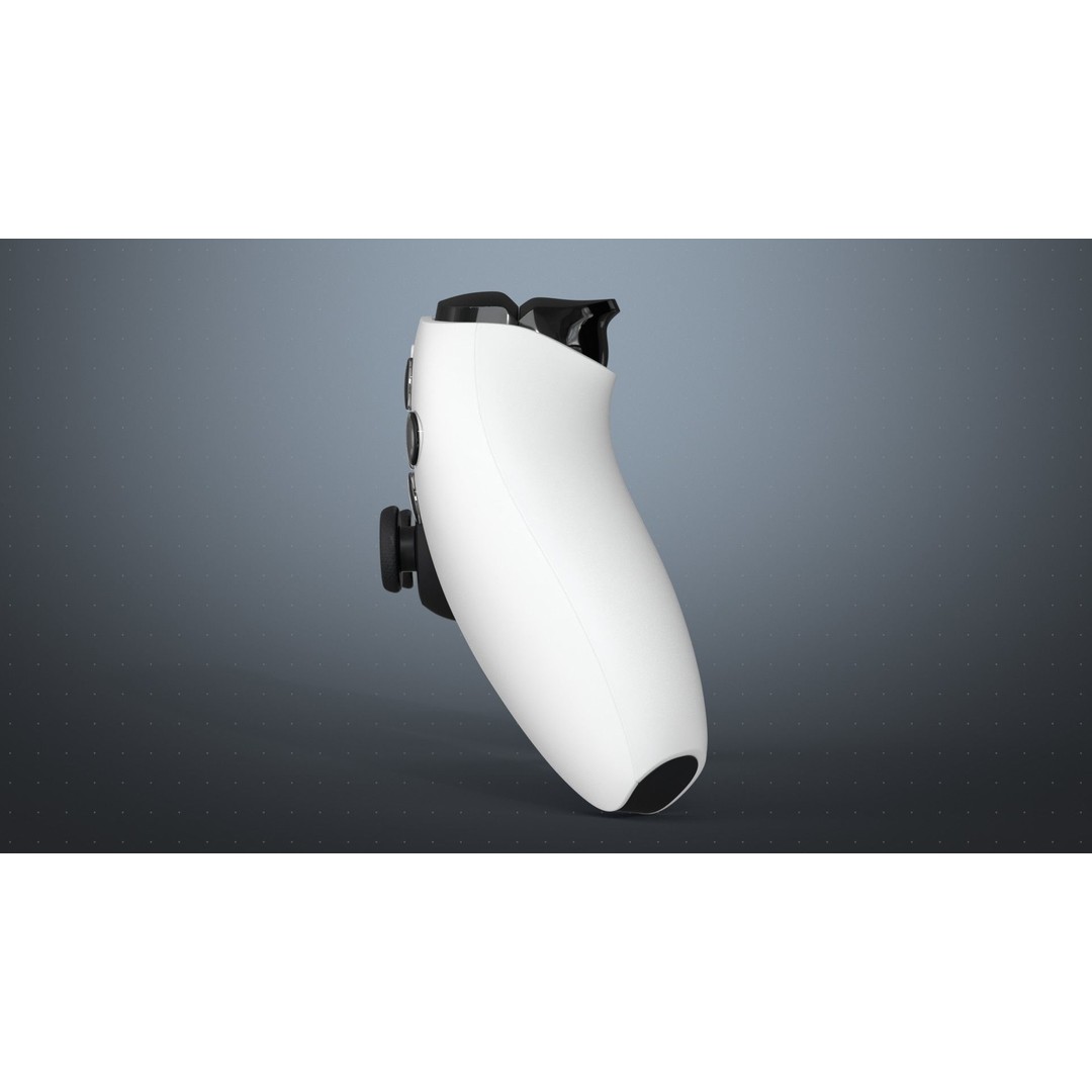 Dualsense Wireless Controller 3D Model – High Poly Game Asset, FBX, PBR - View 8
