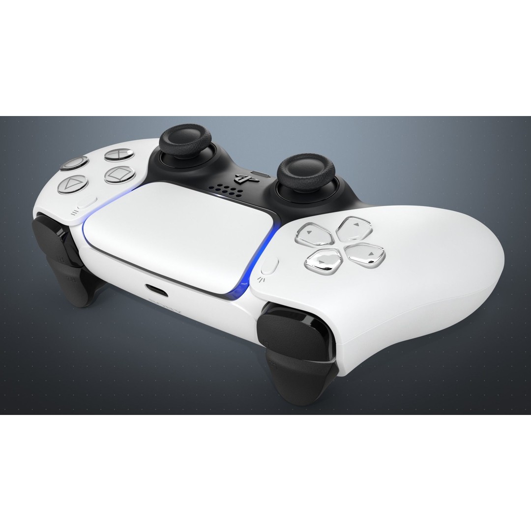 Dualsense Wireless Controller 3D Model – High Poly Game Asset, FBX, PBR - View 9