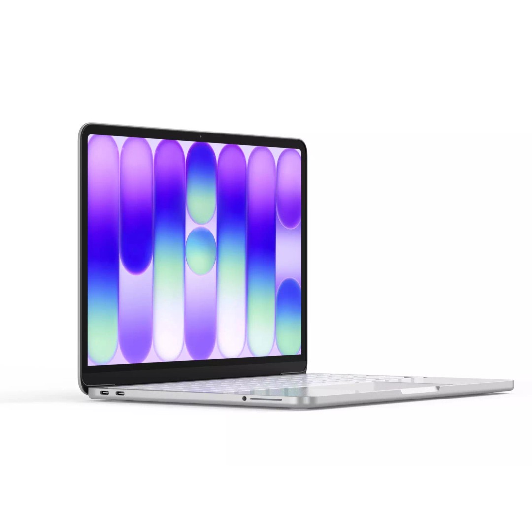 Apple MacBook Neo 3D Model – Detailed Computer Asset, FBX, OBJ - View 19