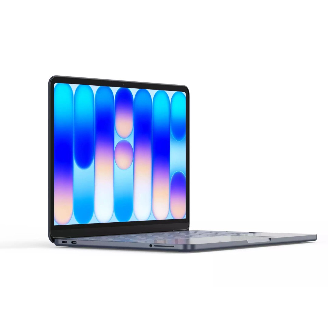 Apple MacBook Neo 3D Model – Detailed Computer Asset, FBX, OBJ - View 22