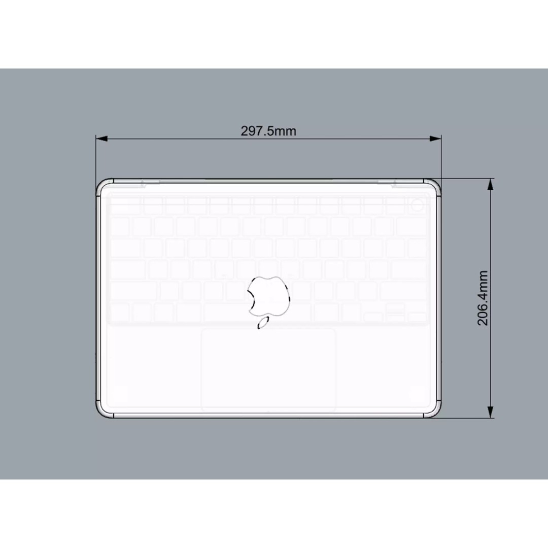 Apple MacBook Neo 3D Model – Detailed Computer Asset, FBX, OBJ - View 34