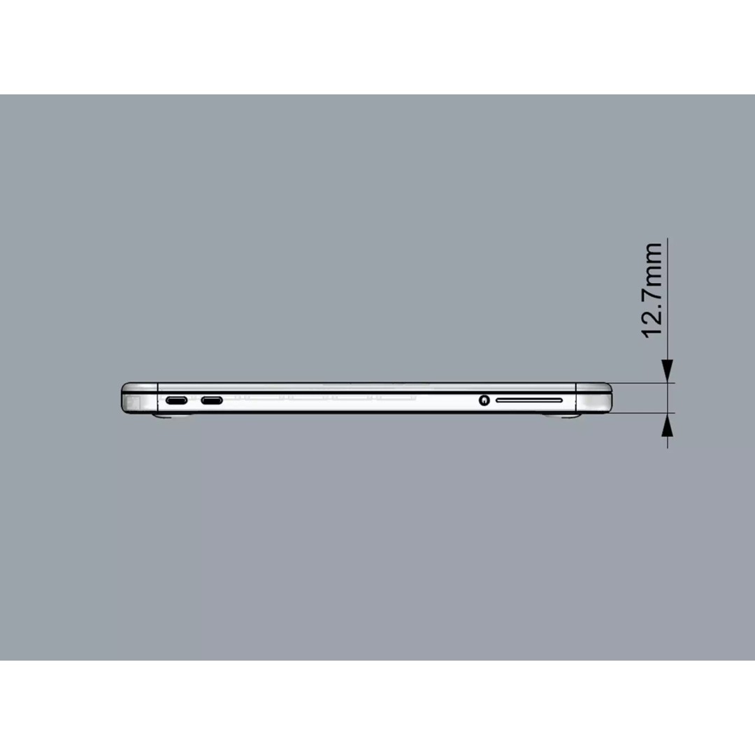 Apple MacBook Neo 3D Model – Detailed Computer Asset, FBX, OBJ - View 35