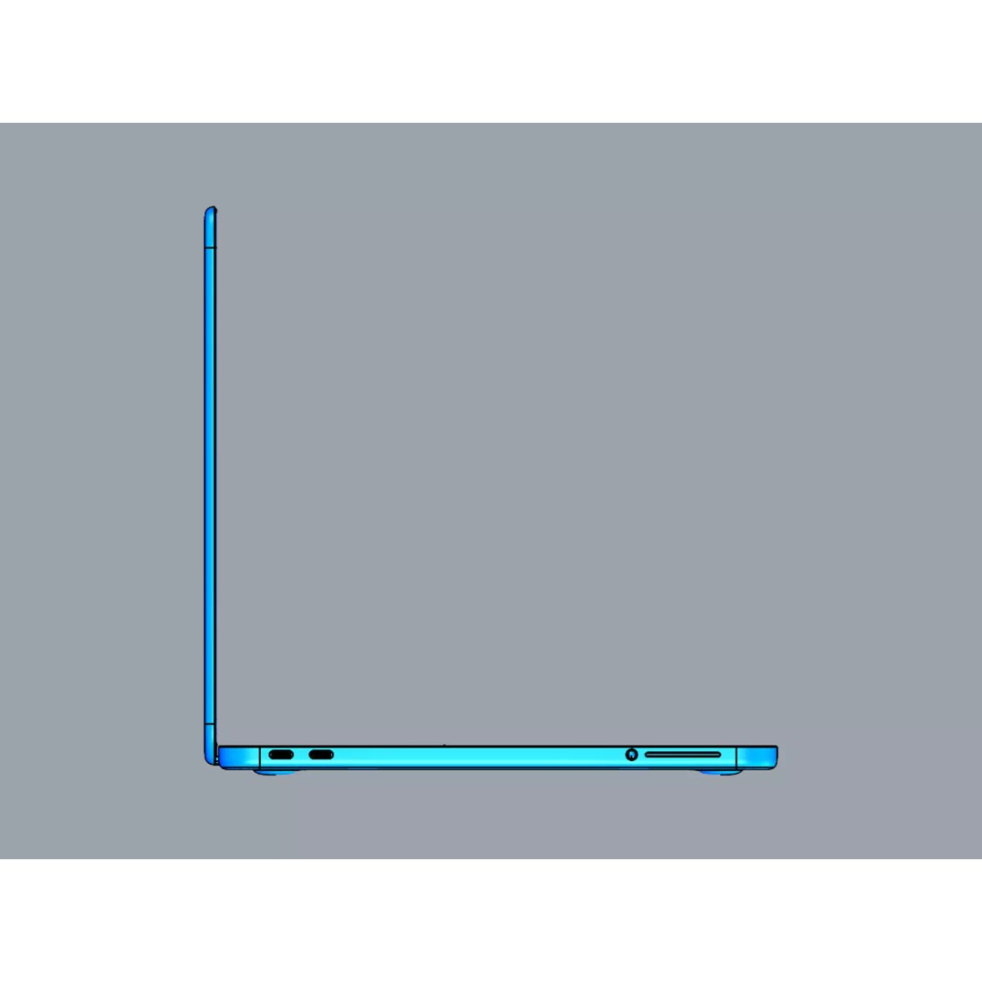 Apple MacBook Neo 3D Model – Detailed Computer Asset, FBX, OBJ - View 40